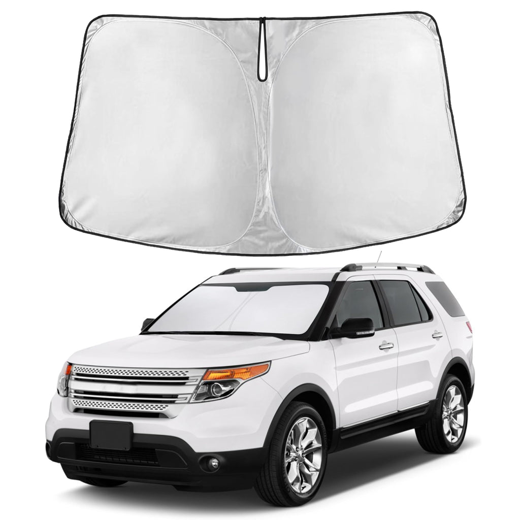 Reflective RV Windshield Sunshade for UV & Heat Protection