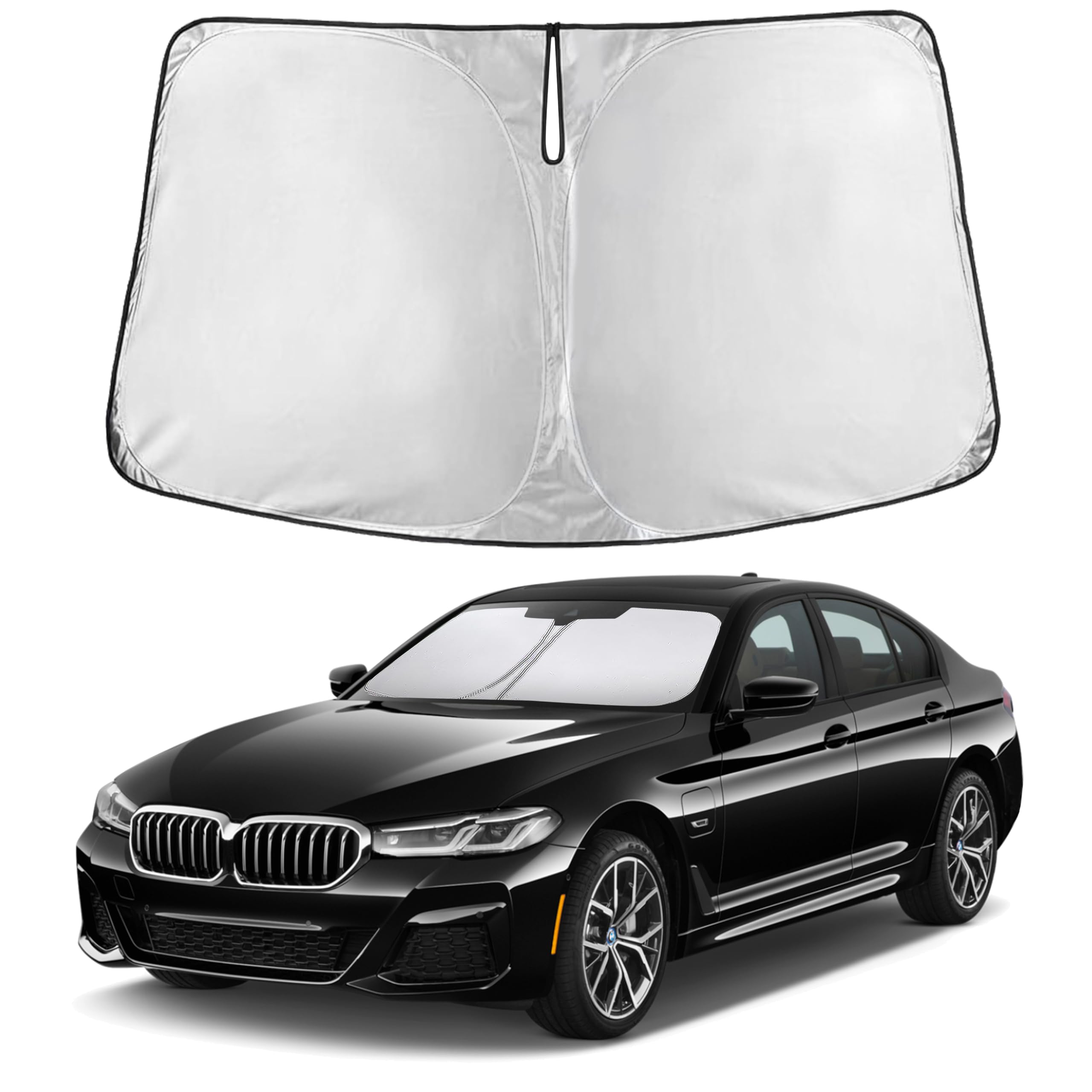 Reflective RV Windshield Sunshade for UV & Heat Protection