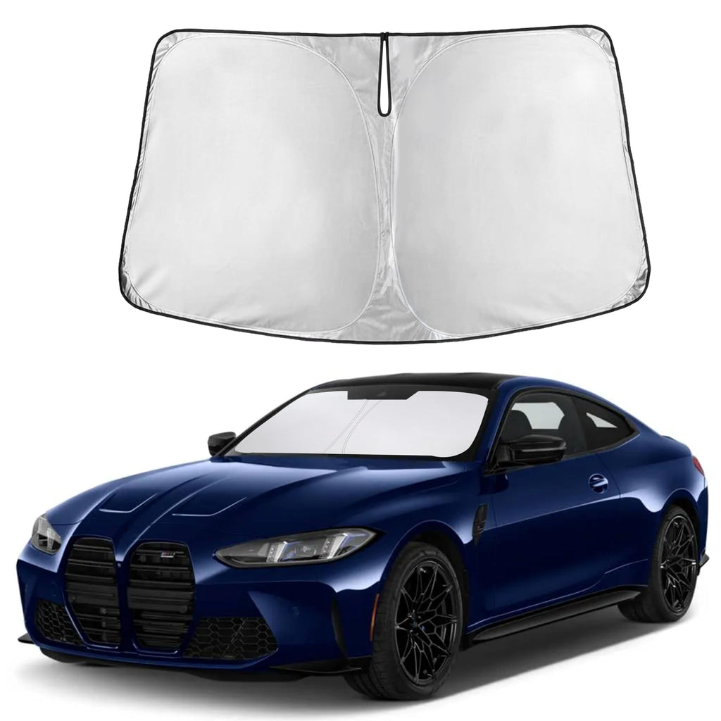 Front Windshield Sun Shade & Car Window Sun Visor