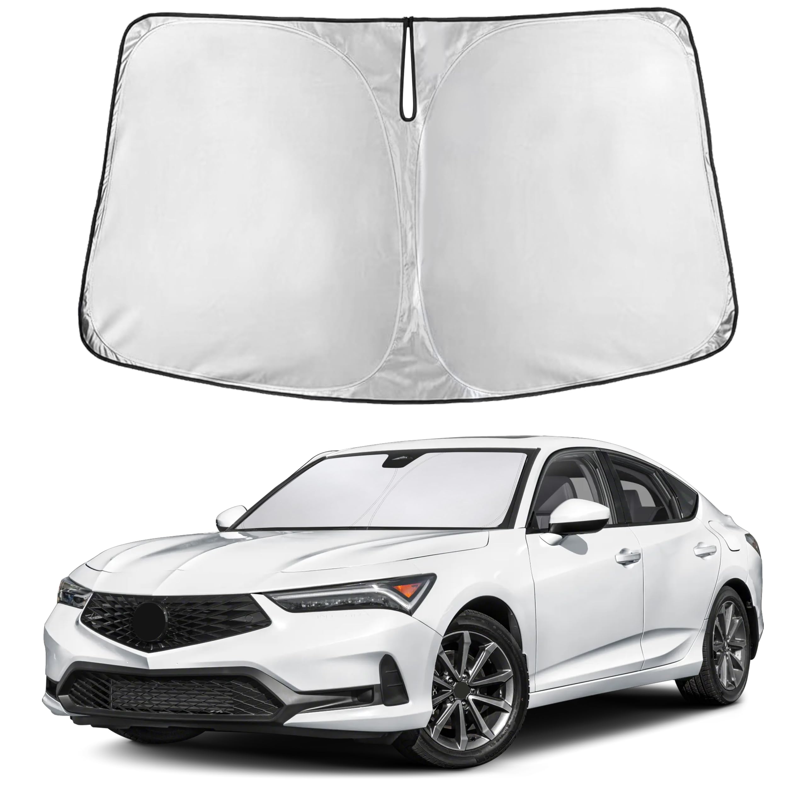 Reflective RV Windshield Sunshade for UV & Heat Protection