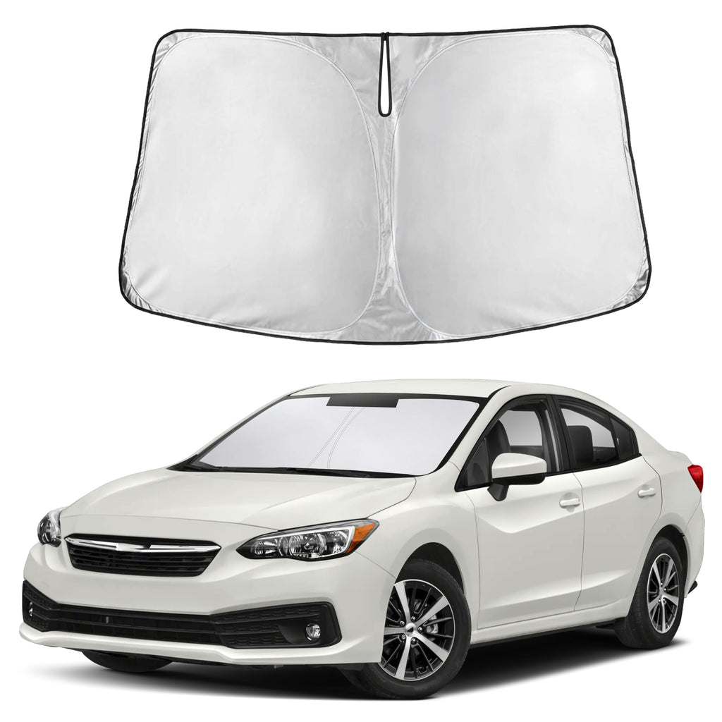 Front Windshield Sun Shade & Car Window Sun Visor
