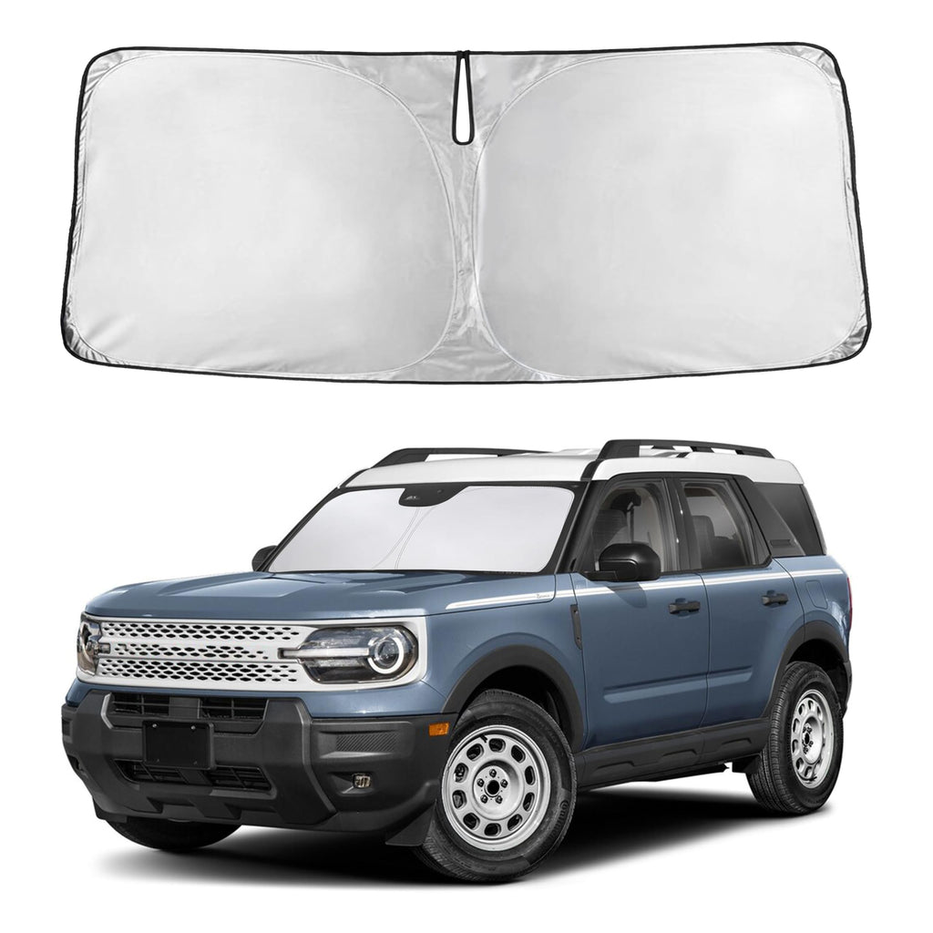 Reflective RV Windshield Sunshade for UV & Heat Protection