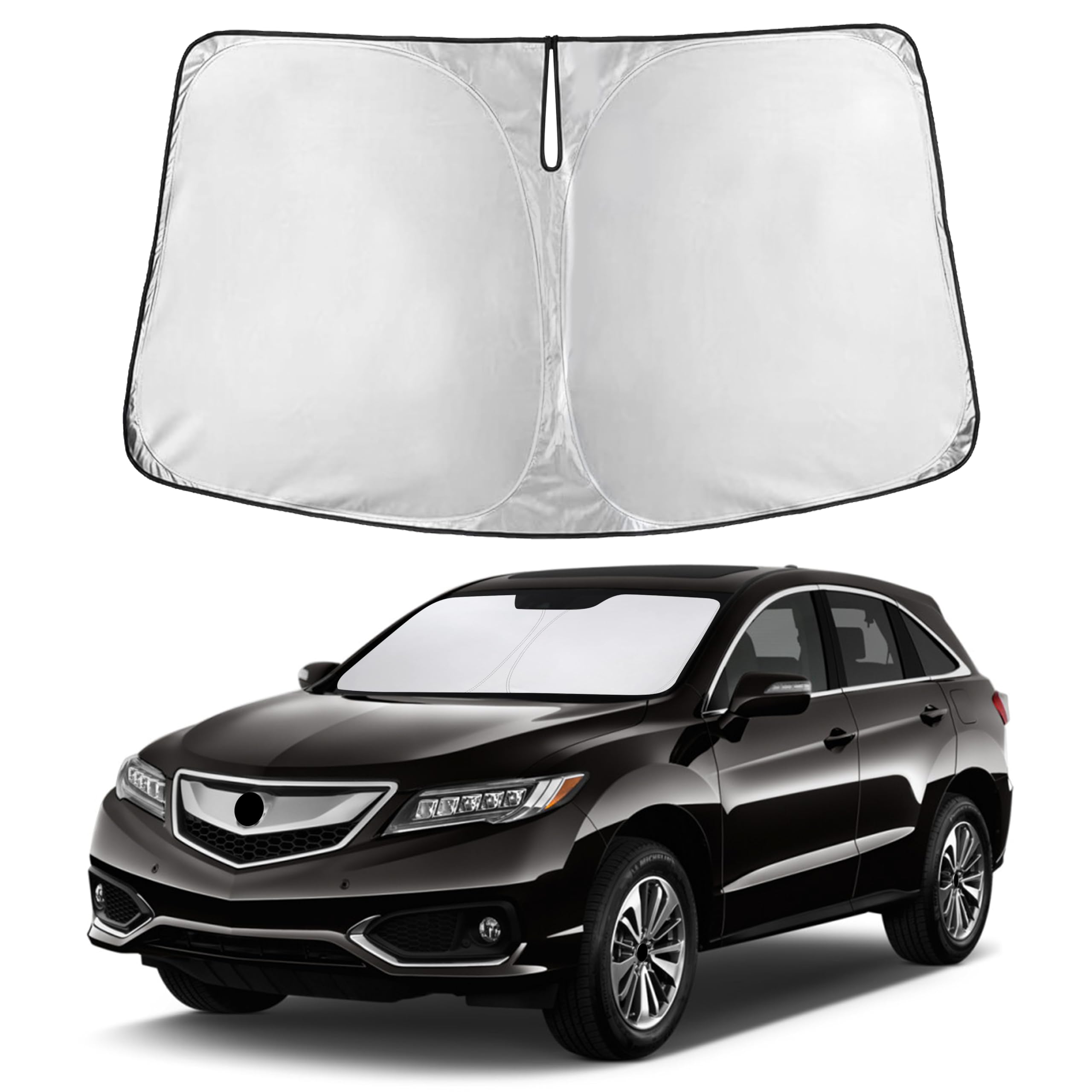 Reflective RV Windshield Sunshade for UV & Heat Protection
