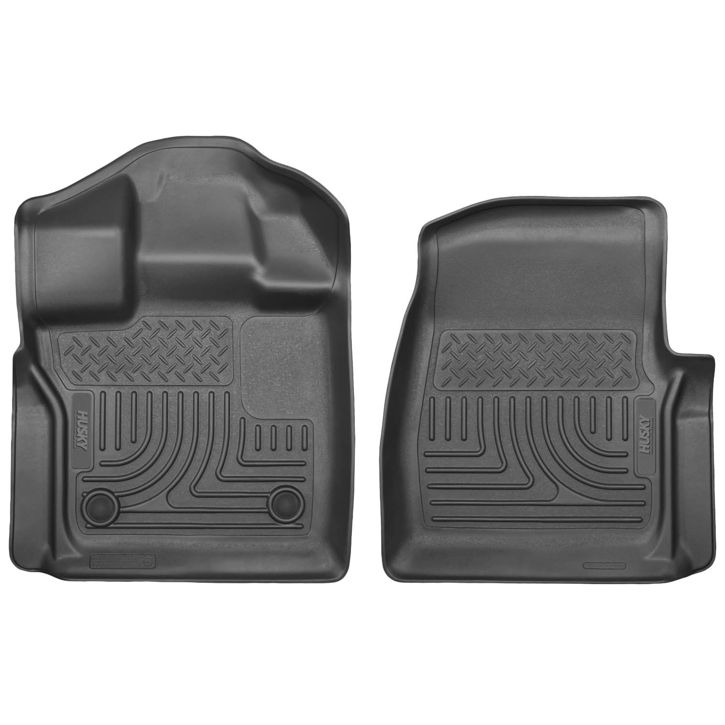 All-Weather Floor Mats with Raised Edge Protection