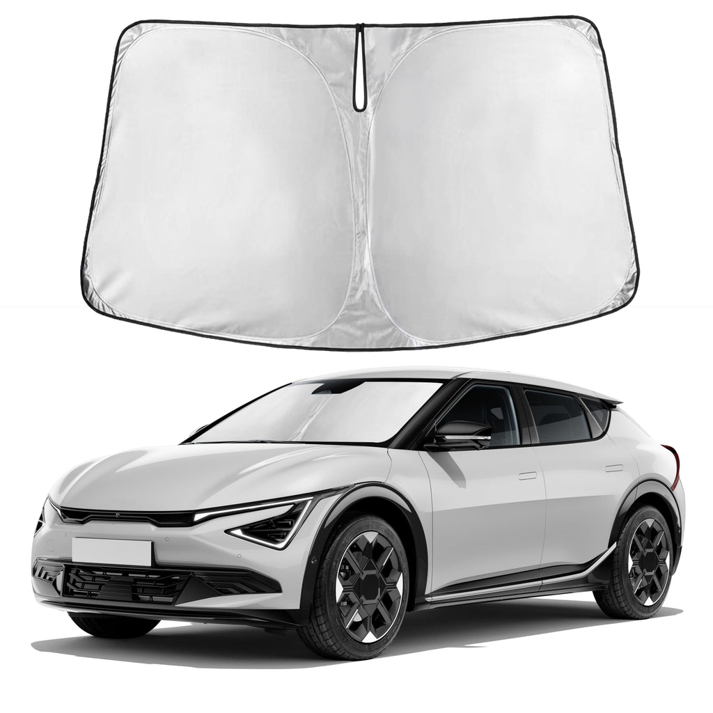 Front Windshield Sun Shade & Car Window Sun Visor