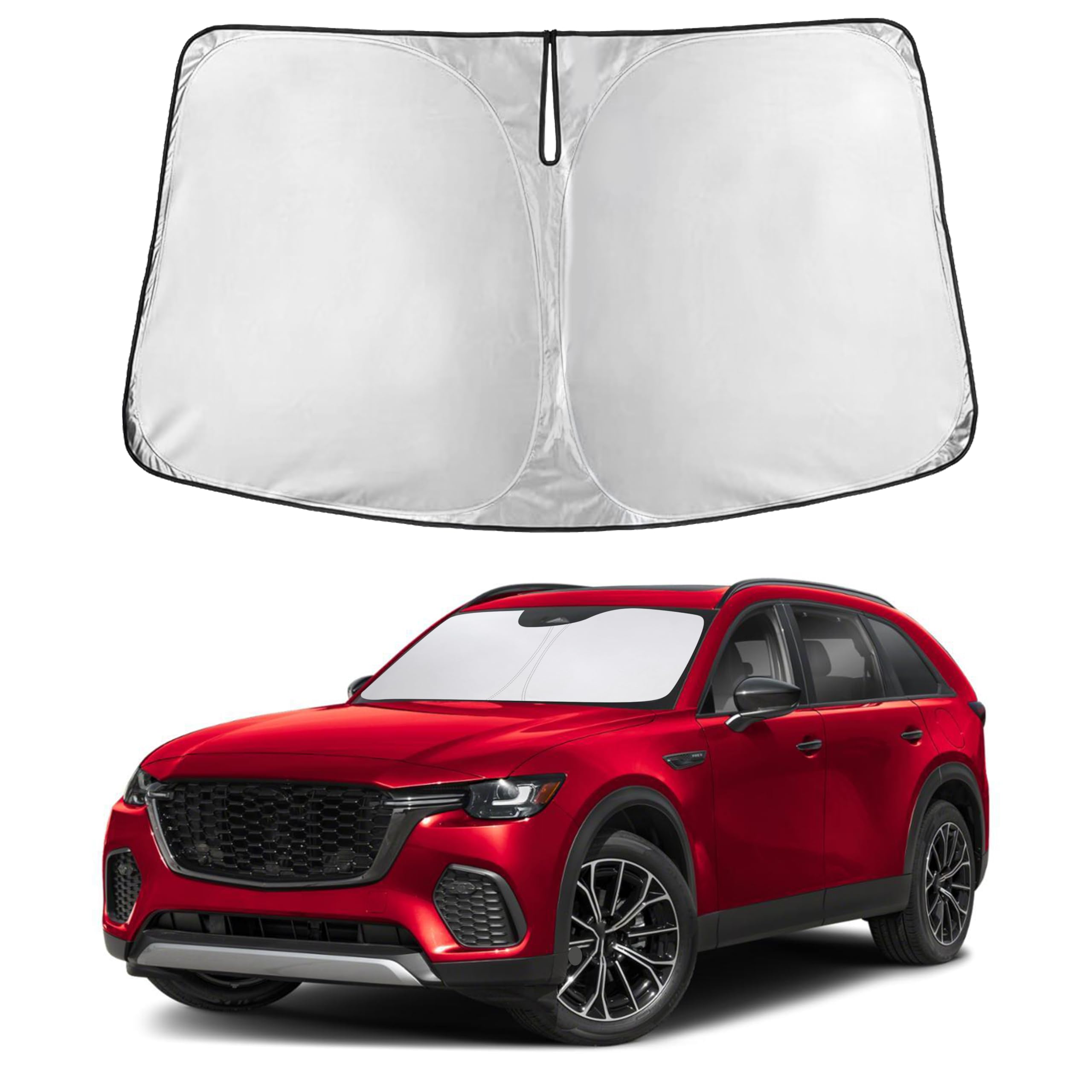 Front Windshield Sun Shade & Car Window Sun Visor