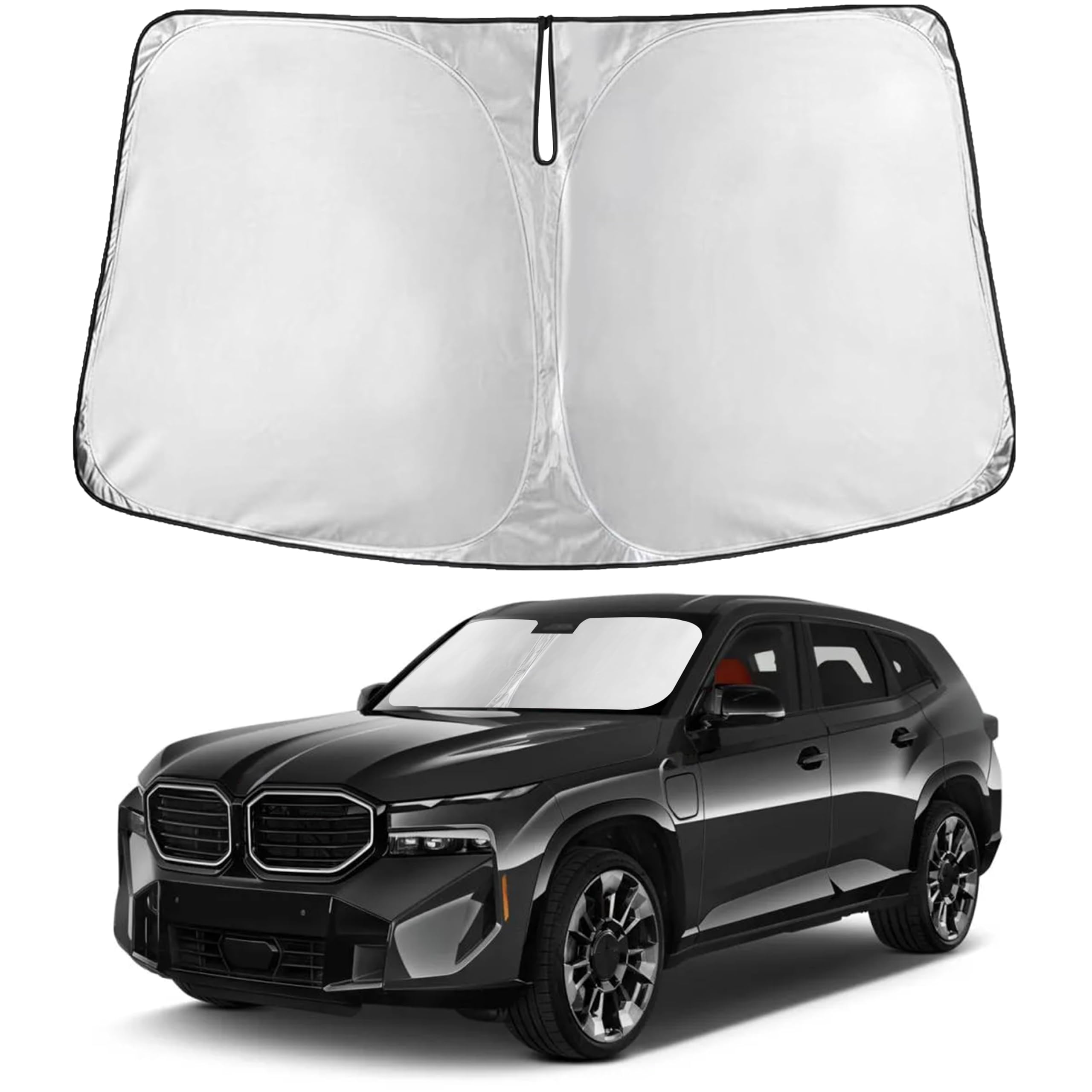 Reflective RV Windshield Sunshade for UV & Heat Protection