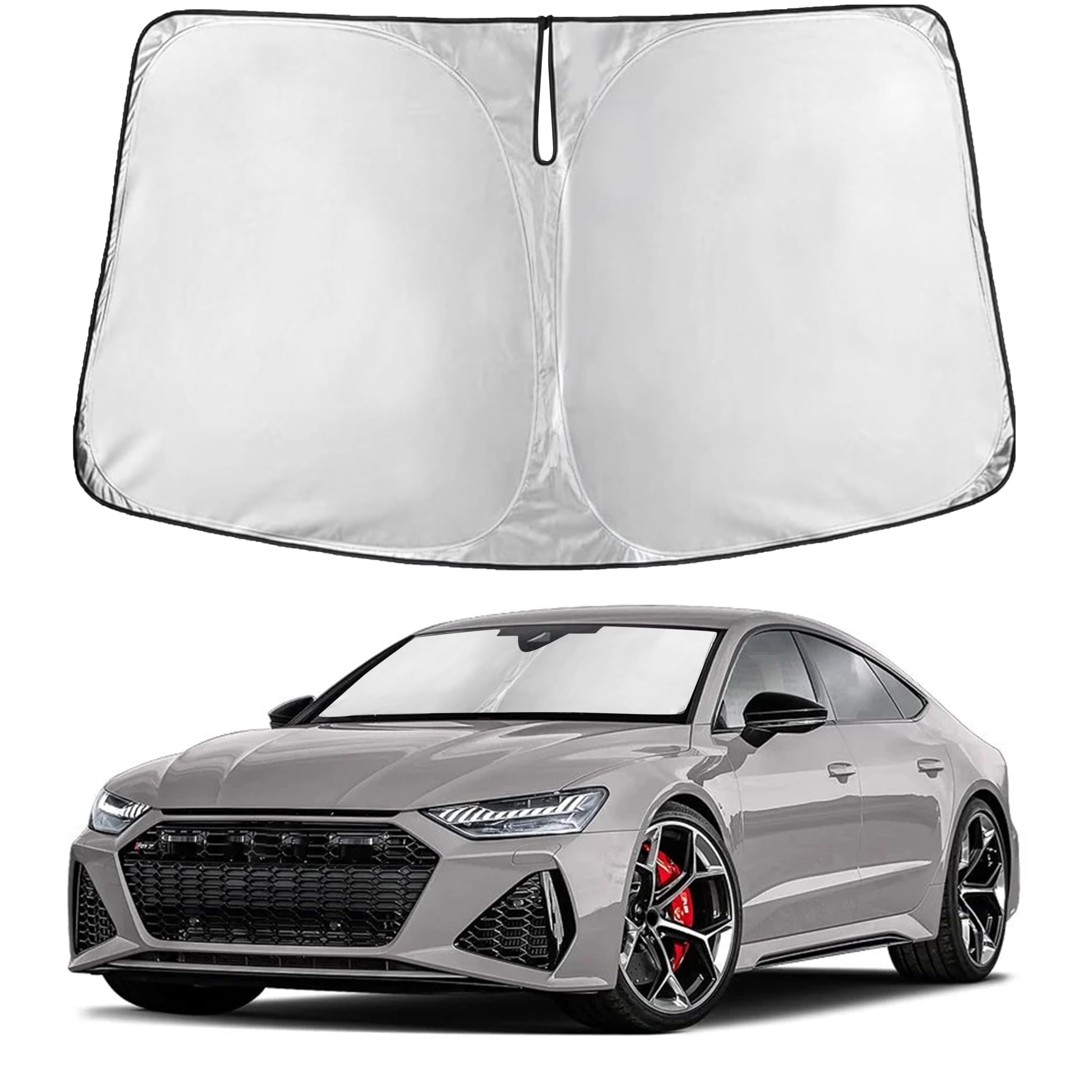 Reflective RV Windshield Sunshade for UV & Heat Protection