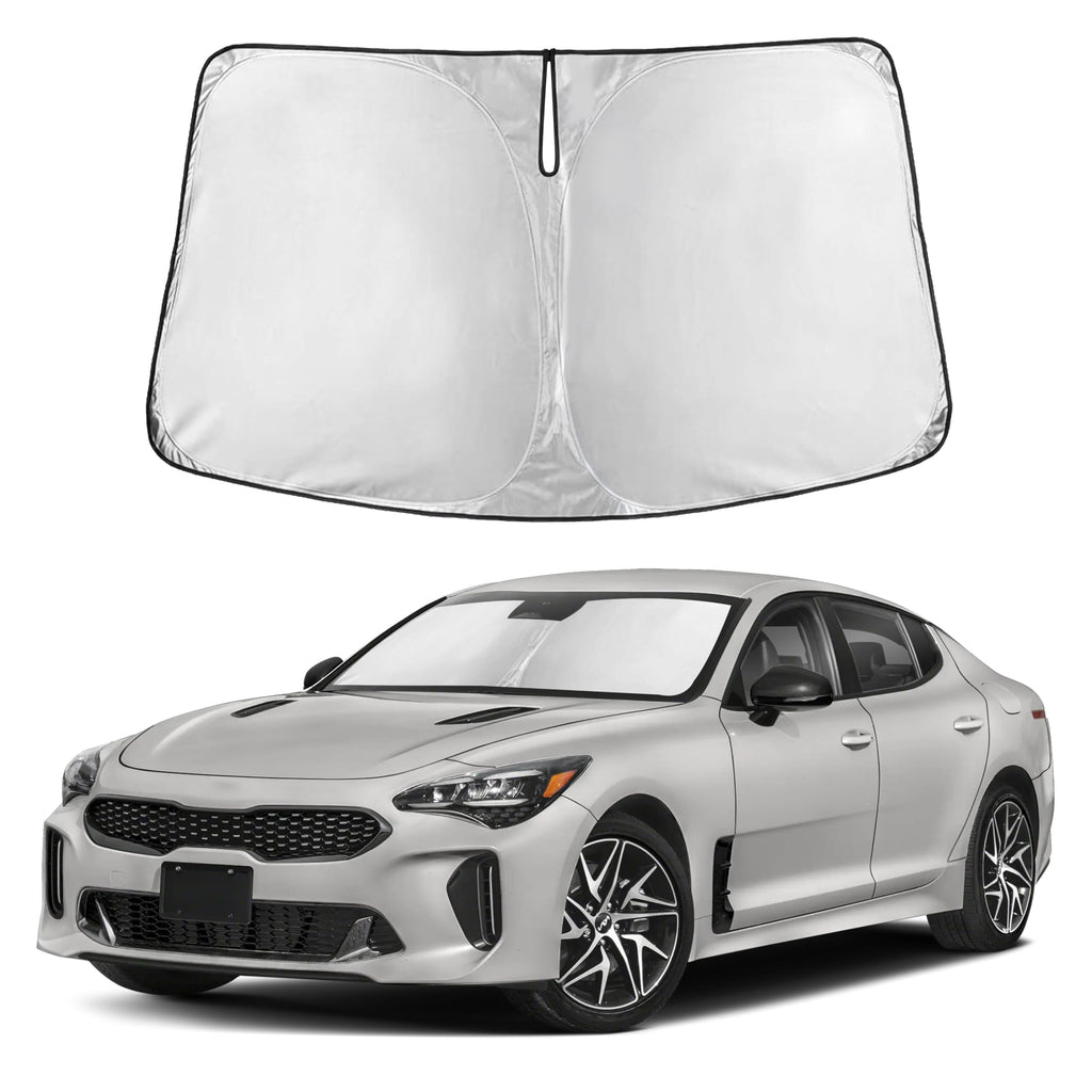 Front Windshield Sun Shade & Car Window Sun Visor