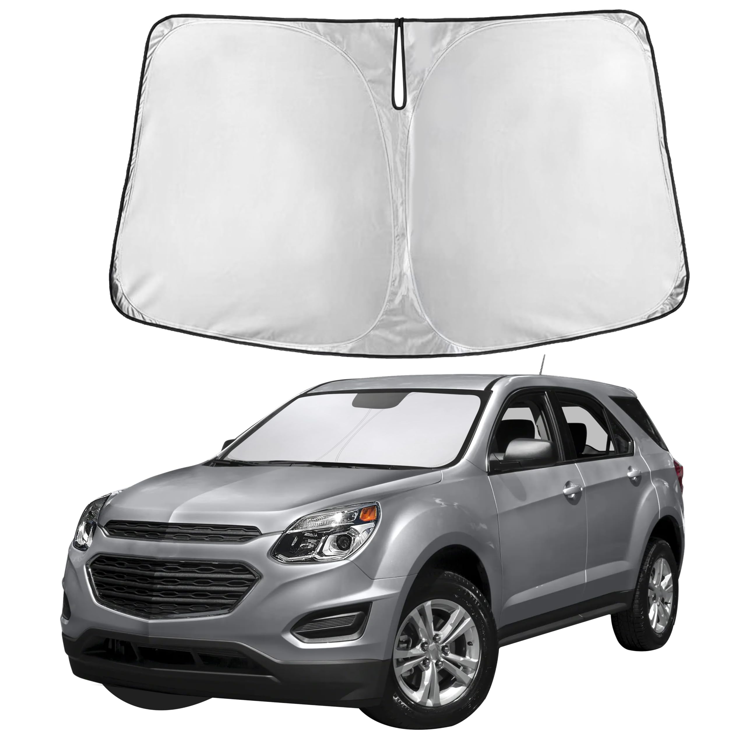 Front Windshield Sun Shade & Car Window Sun Visor