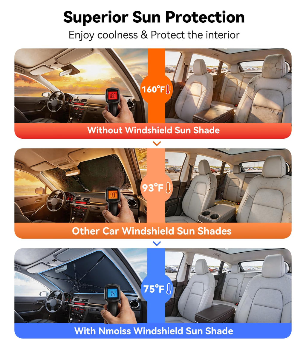 Foldable Windshield Sun Shade Umbrella for Cars