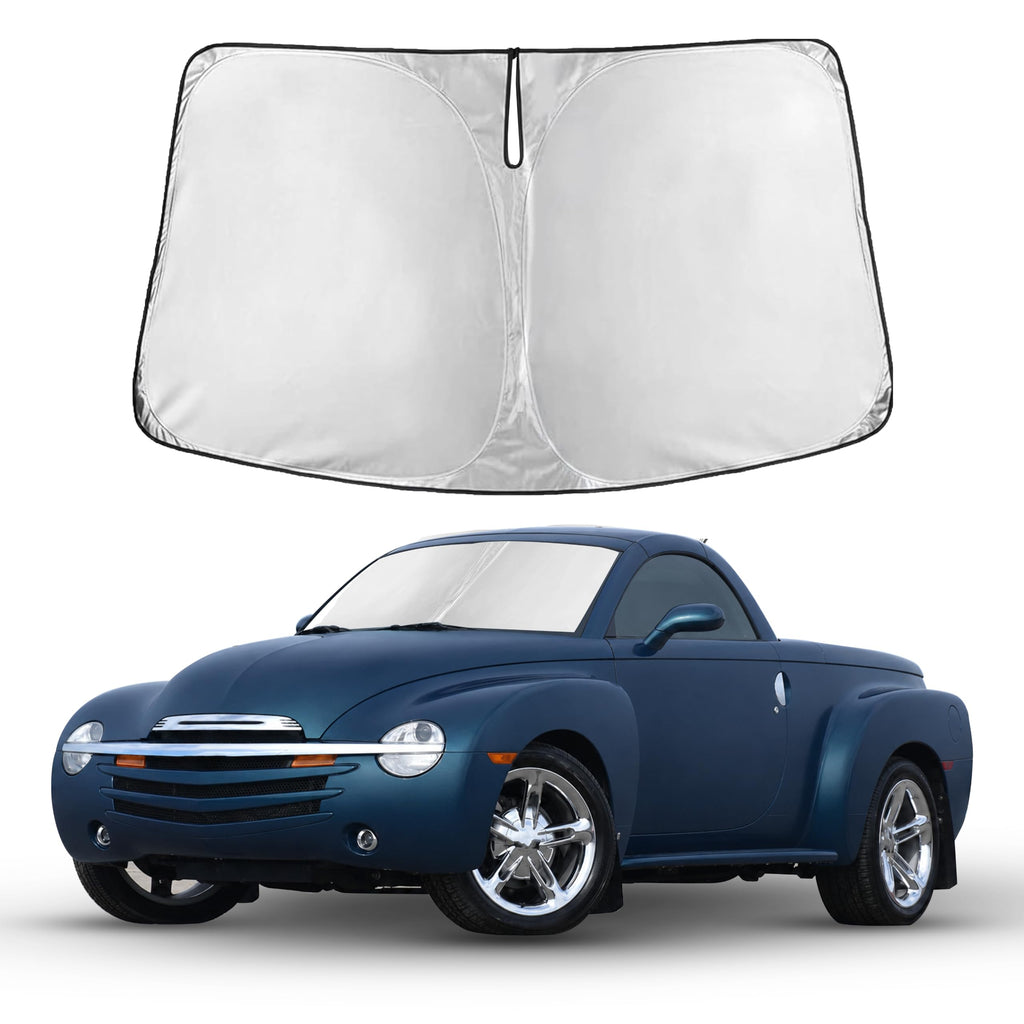 Reflective RV Windshield Sunshade for UV & Heat Protection