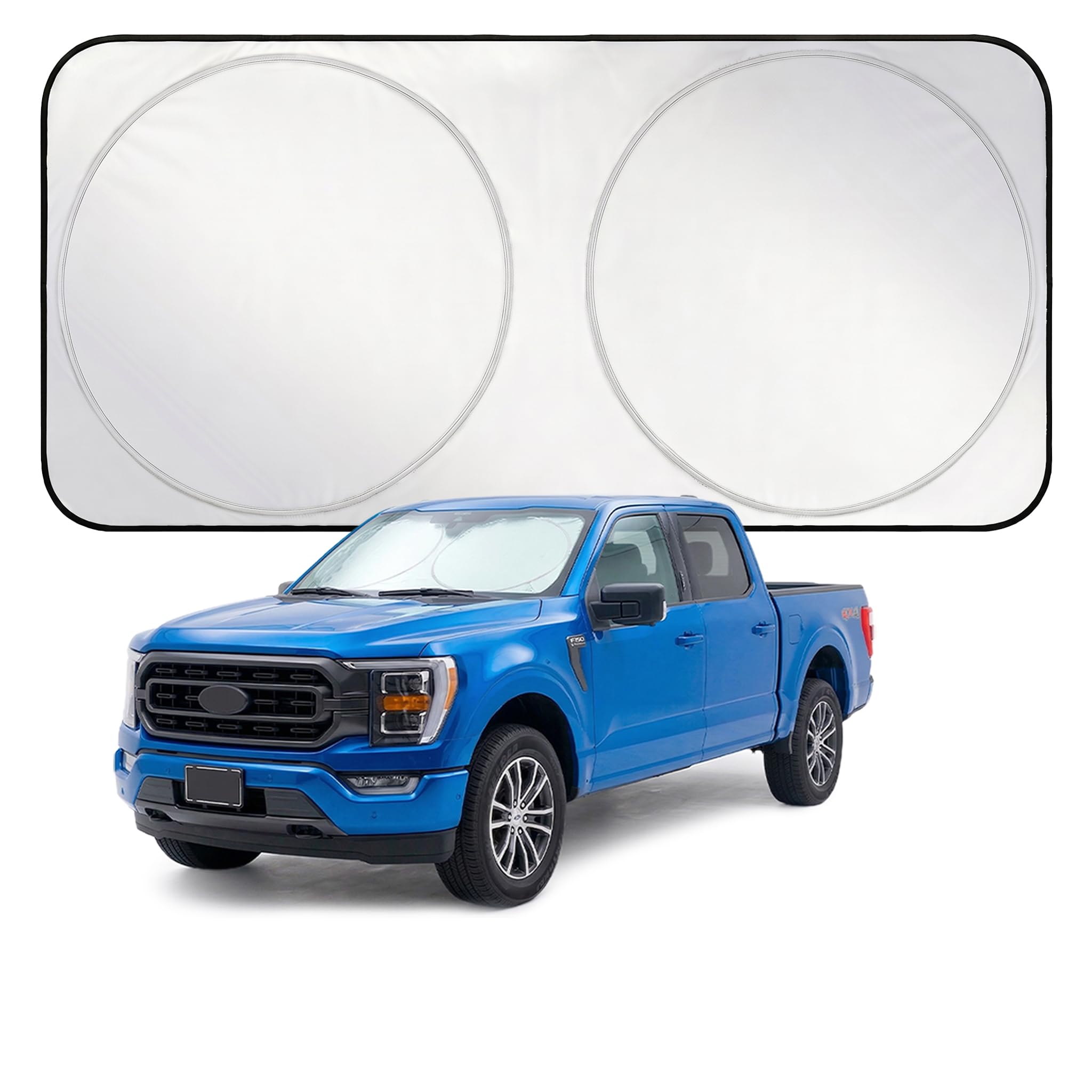 Foldable Reflective Windshield Sun Shade for Cars, SUVs & Trucks