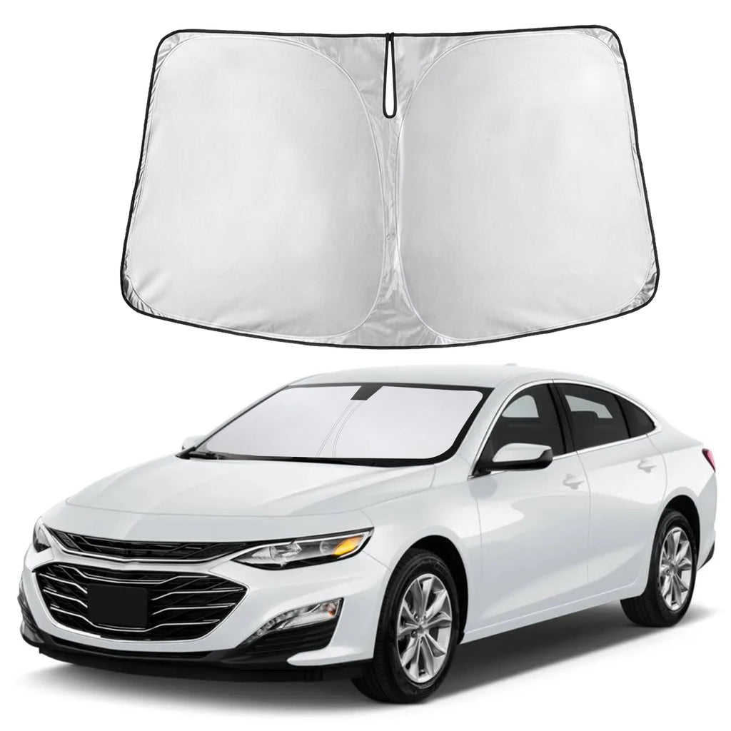 Front Windshield Sun Shade & Car Window Sun Visor