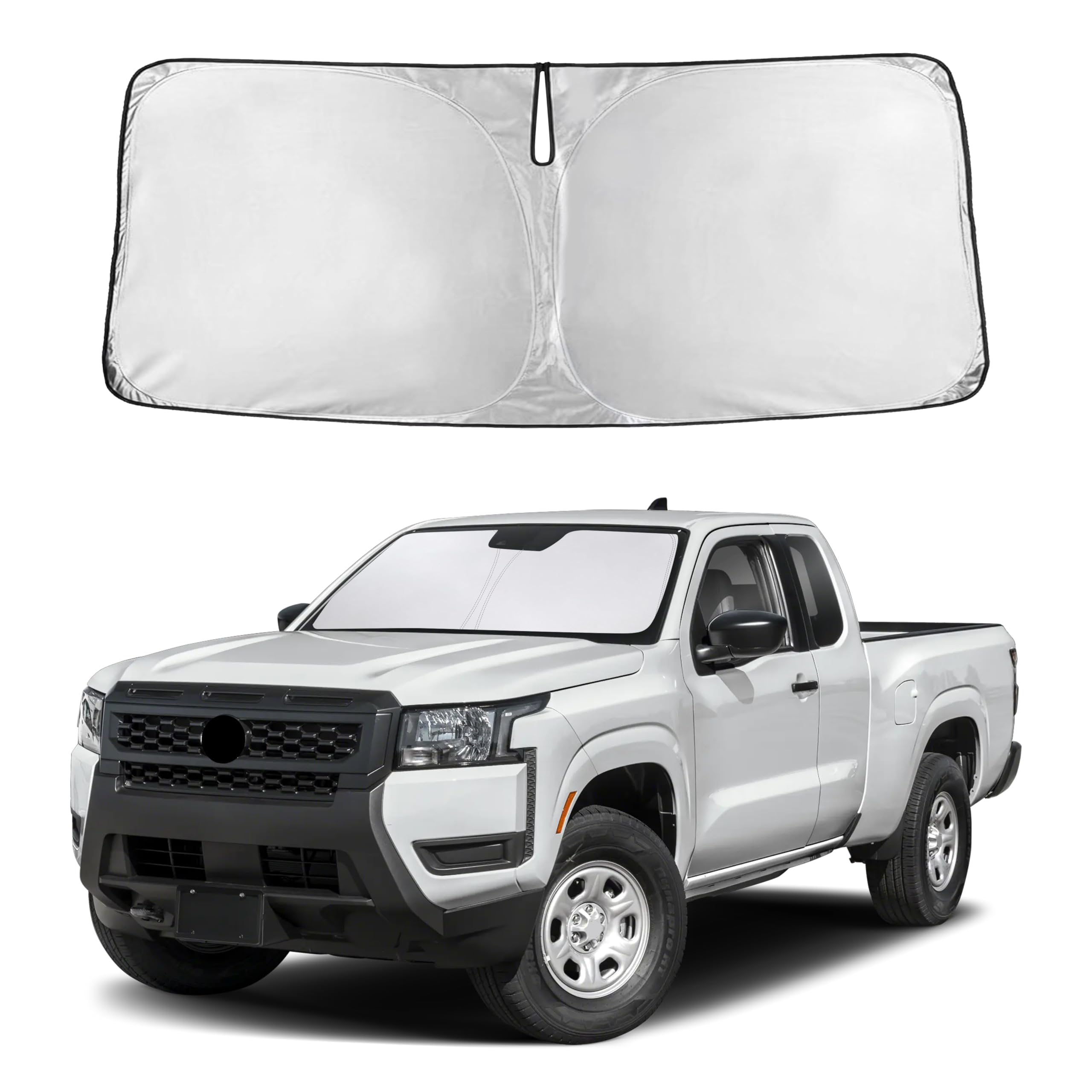 Front Windshield Sun Shade & Car Window Sun Visor