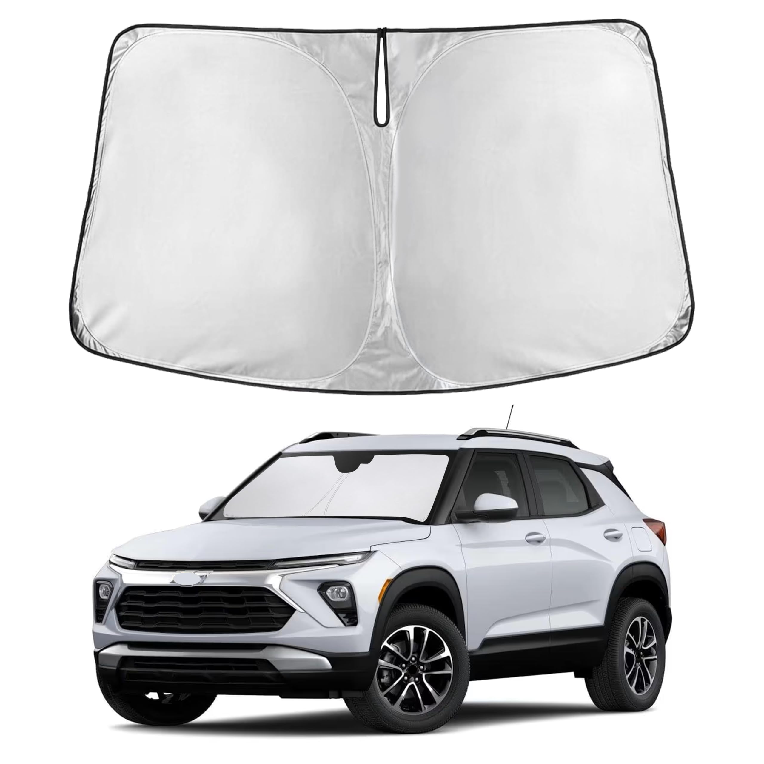 Reflective RV Windshield Sunshade for UV & Heat Protection