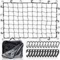 Universal Car Cargo Net for Trunk Storage & Organization
