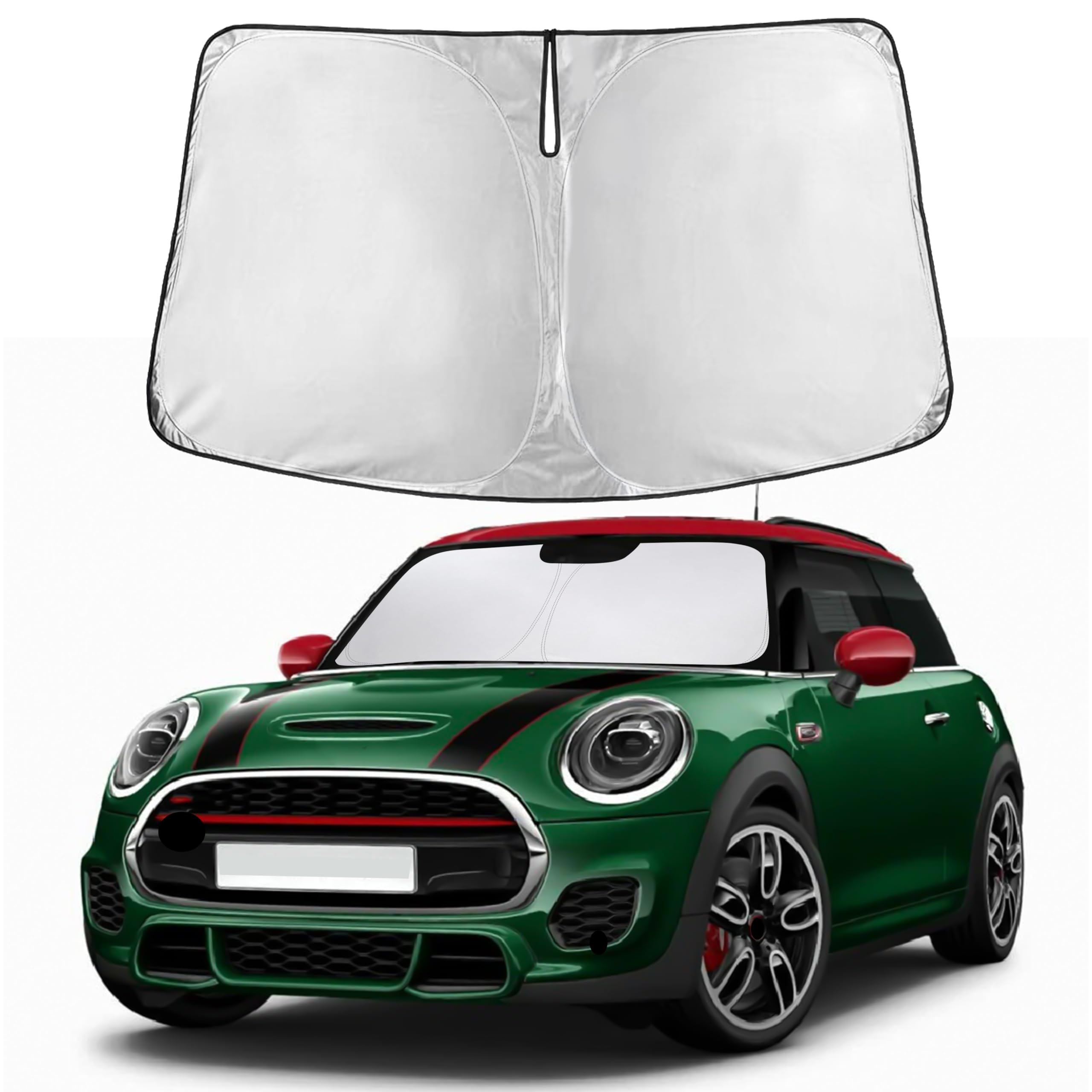 Front Windshield Sun Shade & Car Window Sun Visor