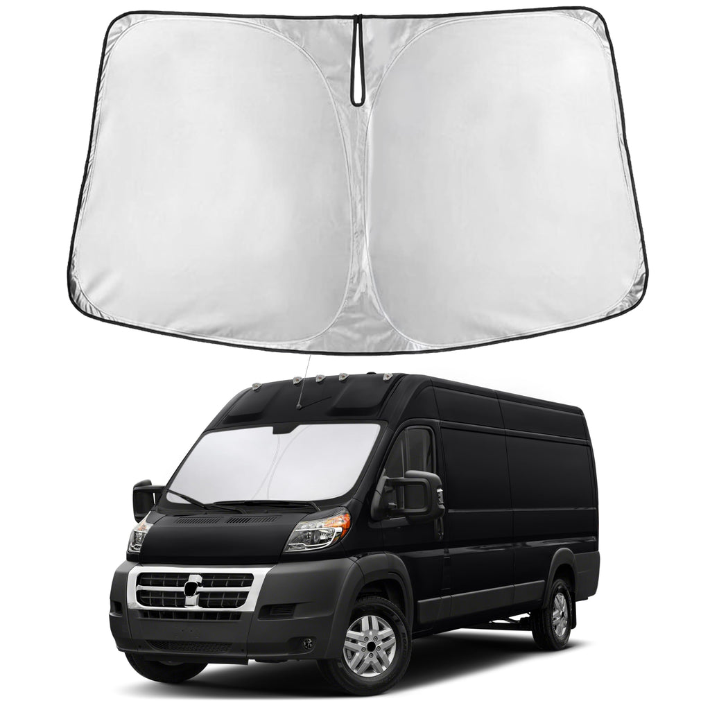 Reflective RV Windshield Sunshade for UV & Heat Protection