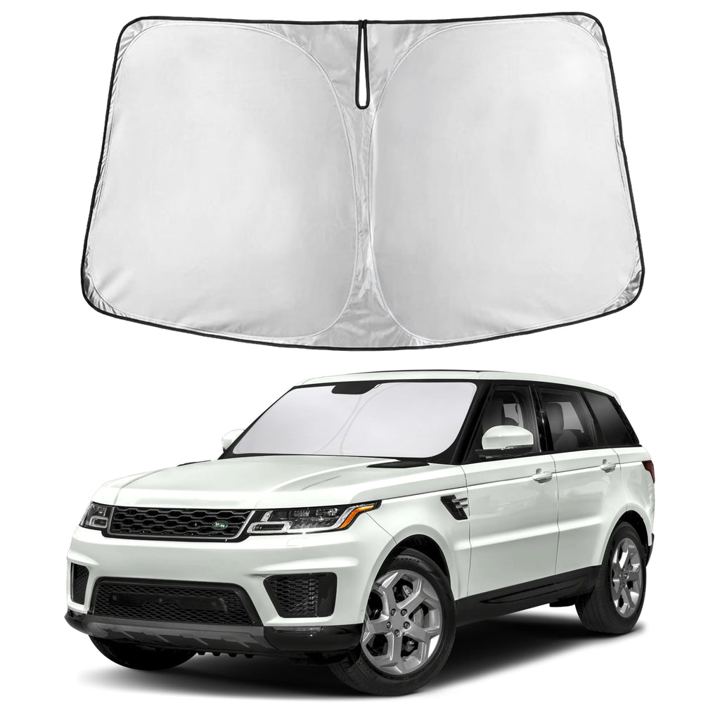Front Windshield Sun Shade & Car Window Sun Visor