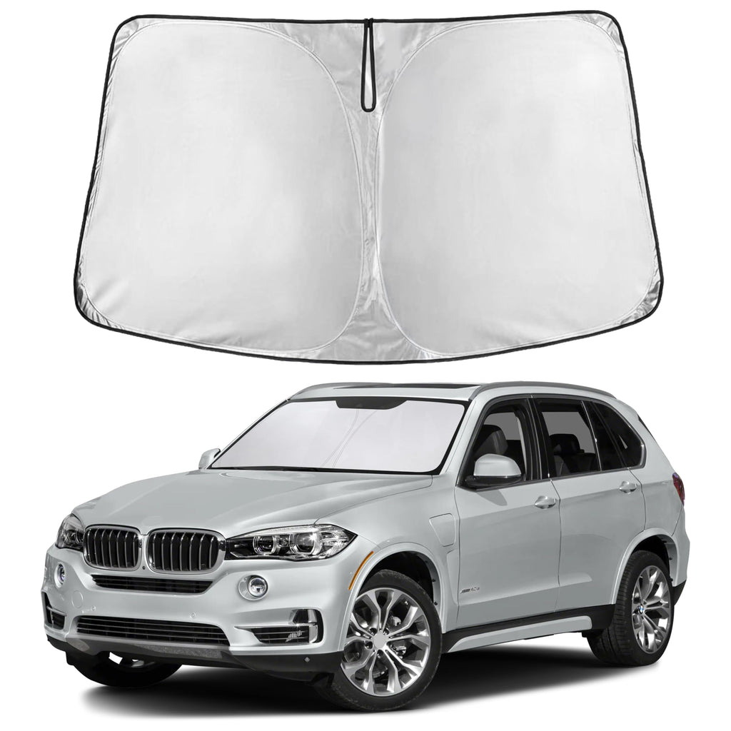 Reflective RV Windshield Sunshade for UV & Heat Protection