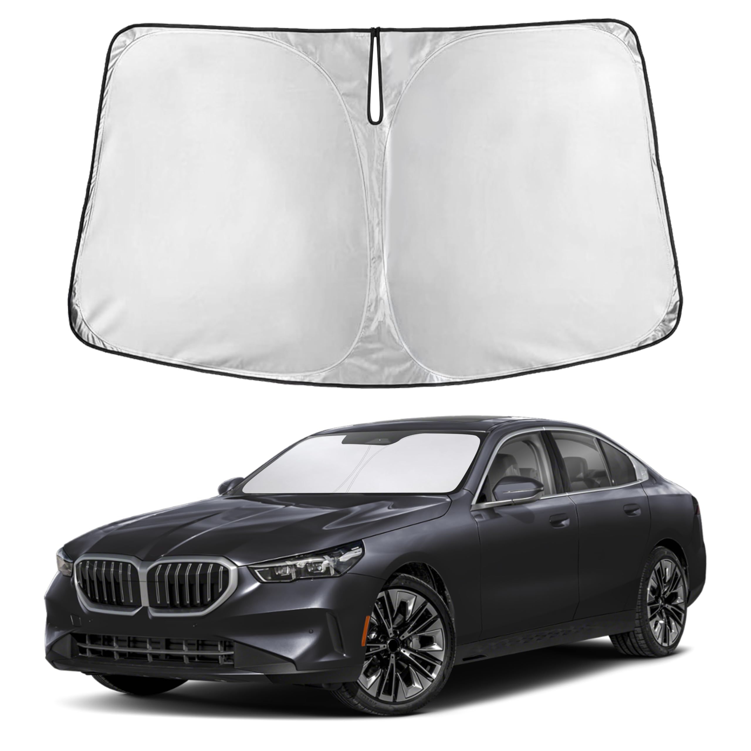 Reflective RV Windshield Sunshade for UV & Heat Protection
