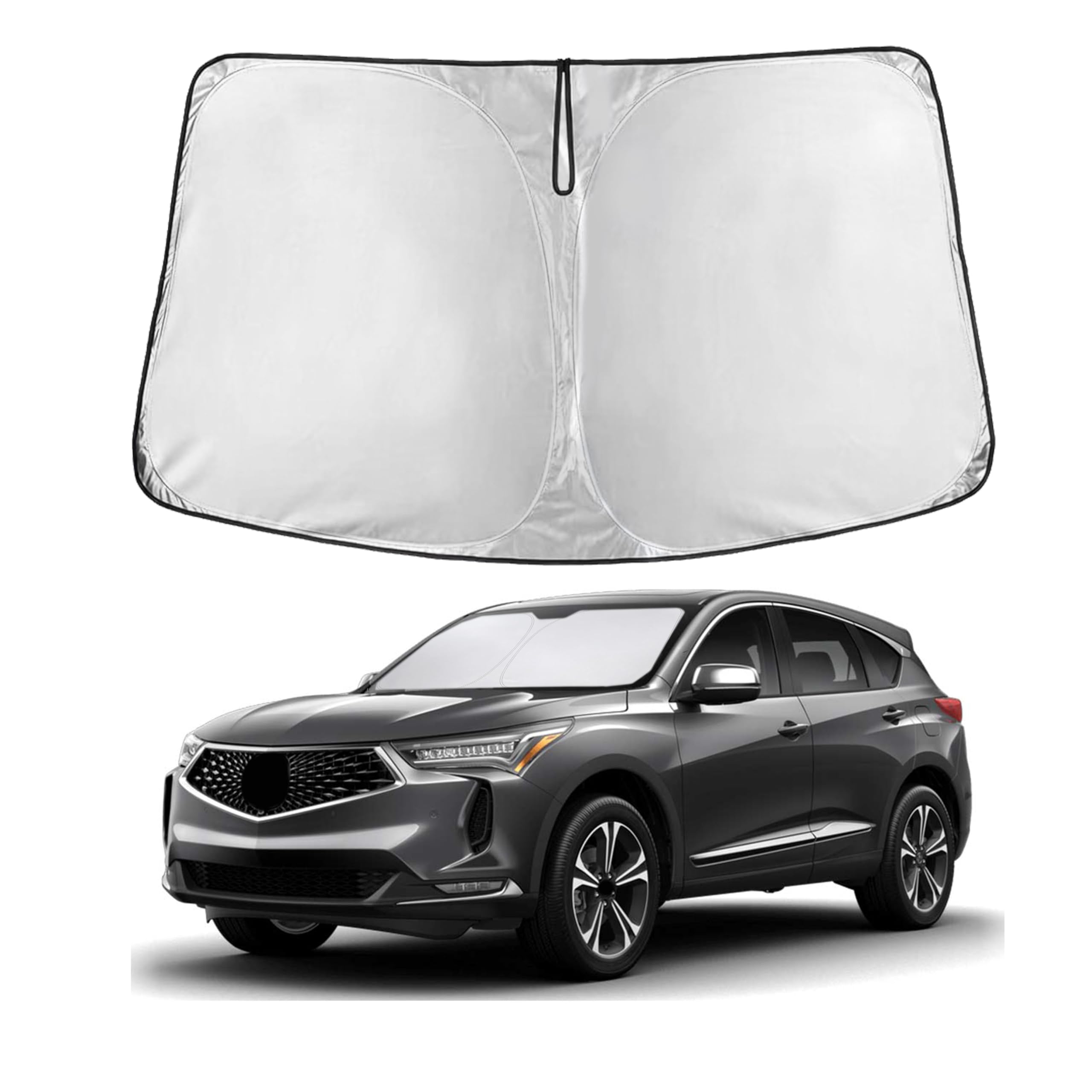 Reflective RV Windshield Sunshade for UV & Heat Protection