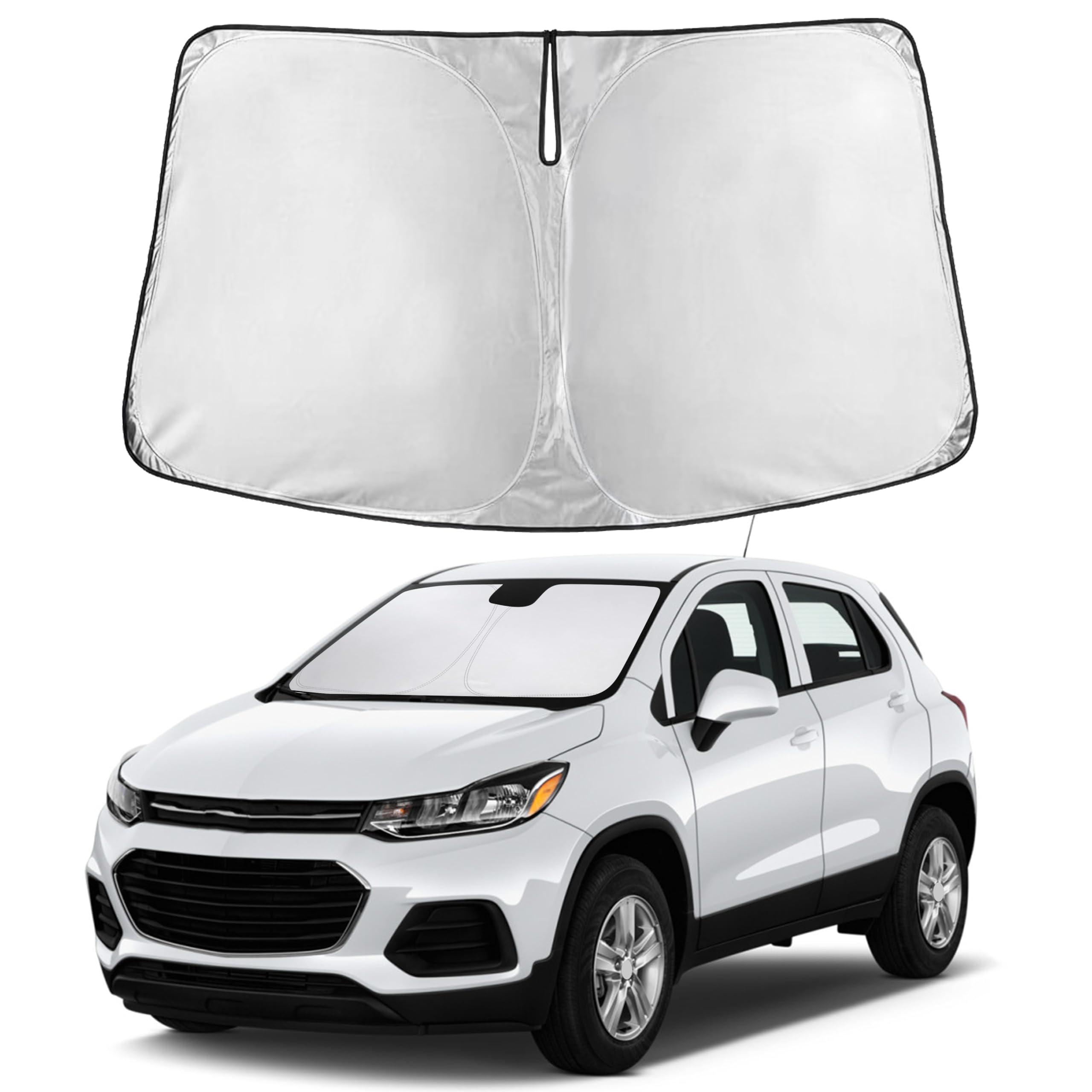 Front Windshield Sun Shade & Car Window Sun Visor