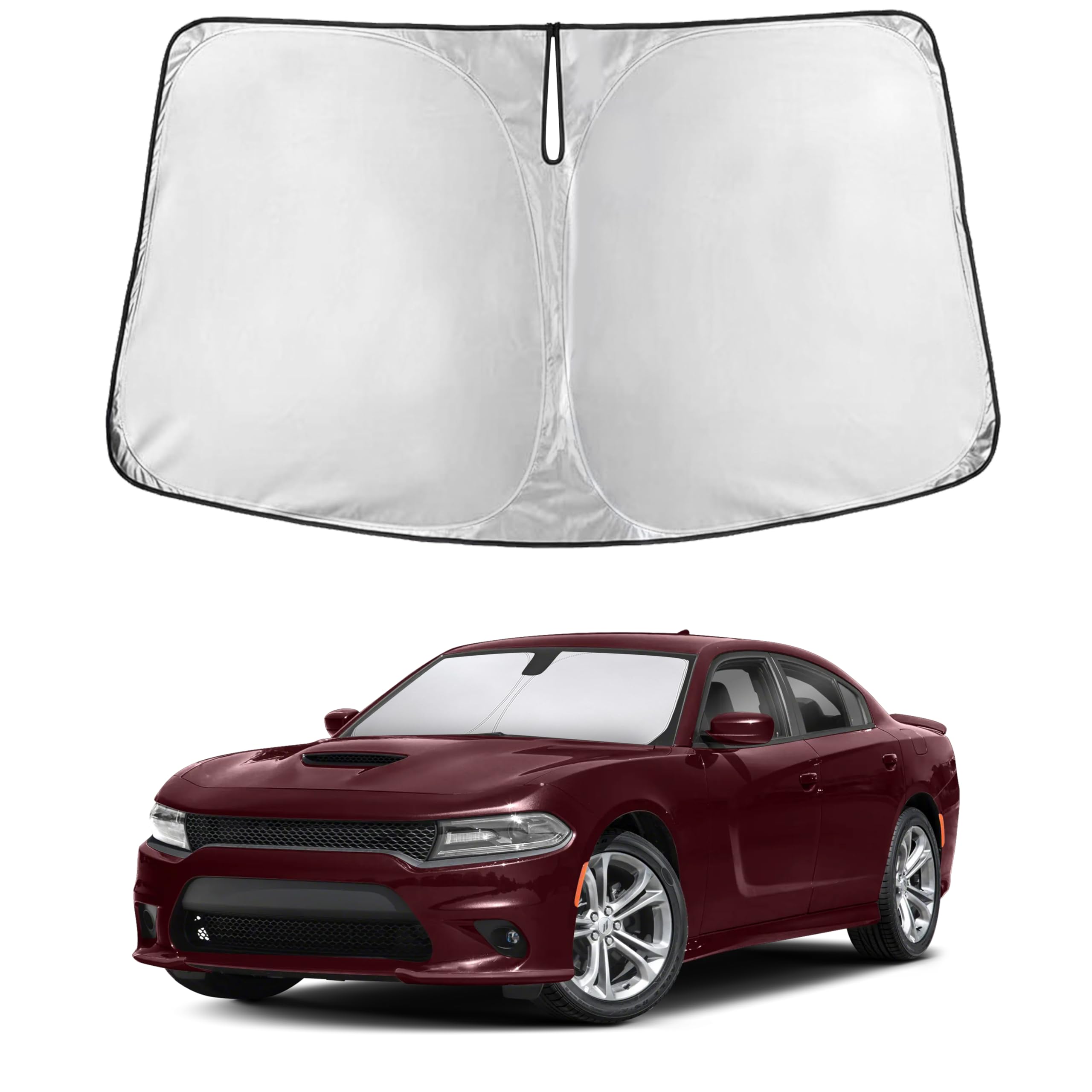 Reflective RV Windshield Sunshade for UV & Heat Protection