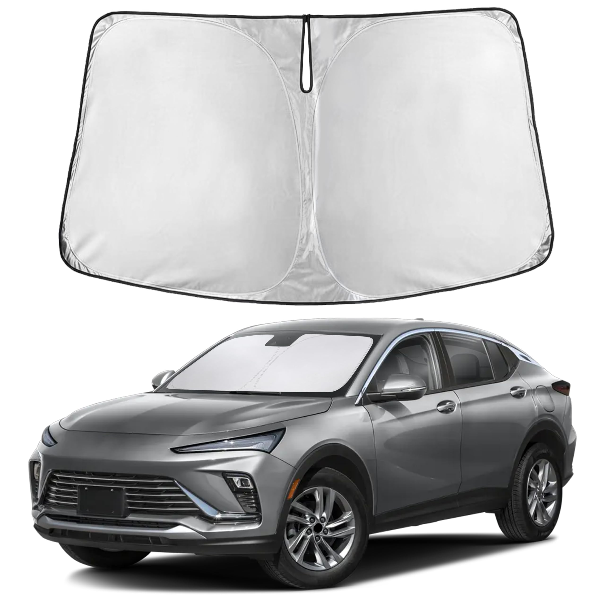 Reflective RV Windshield Sunshade for UV & Heat Protection