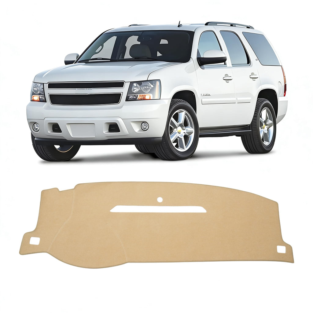 Gray & Black Non-Slip Dashboard Cover for Left-Hand Drive