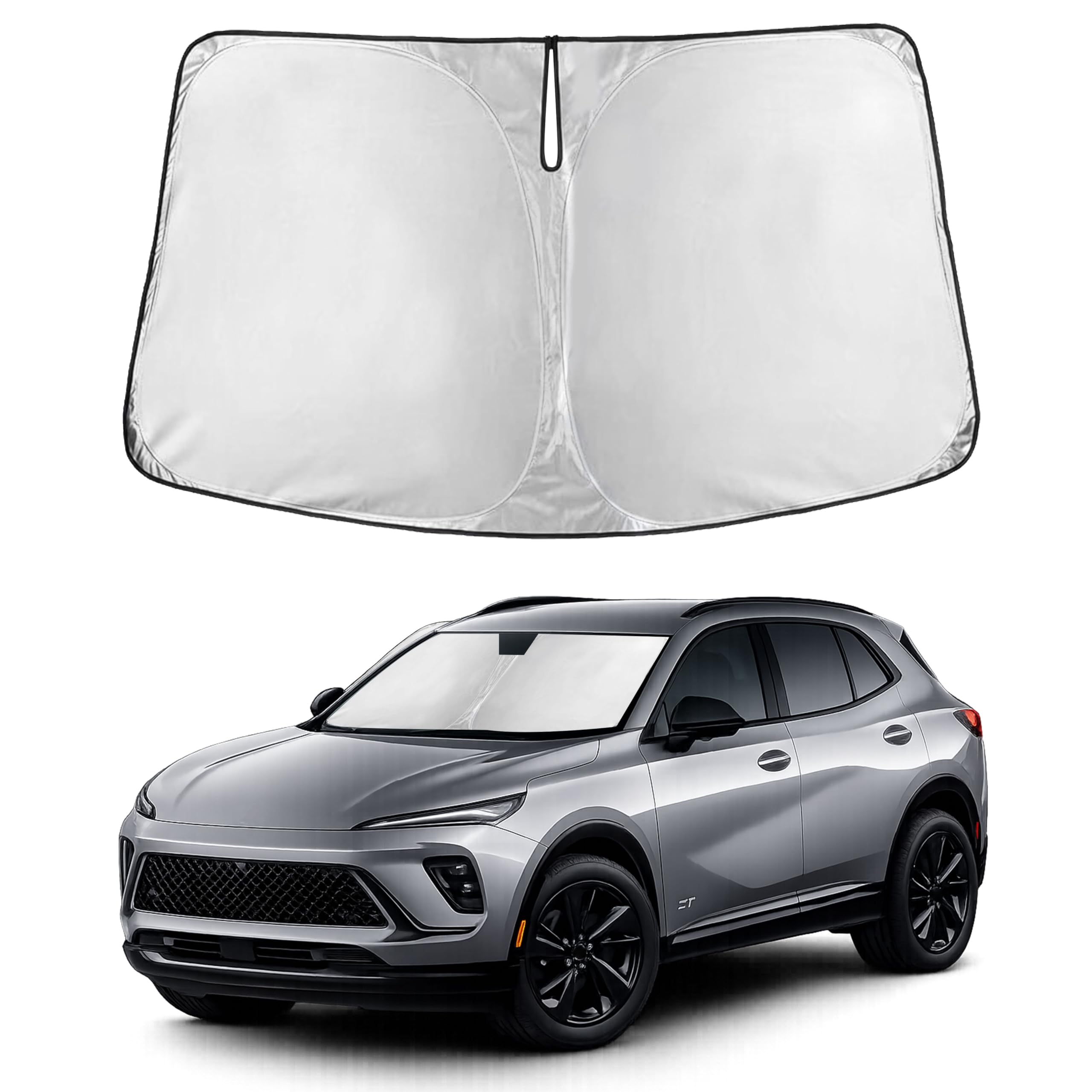 Front Windshield Sun Shade & Car Window Sun Visor