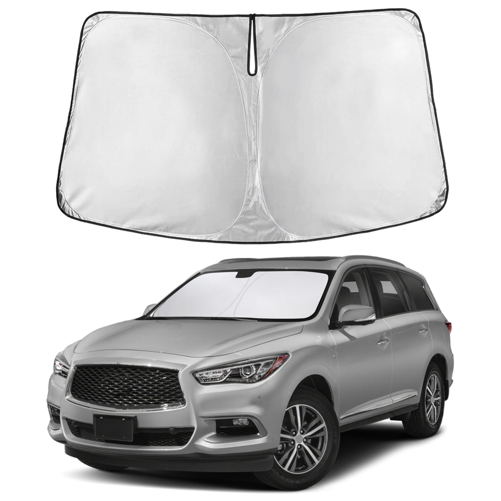 Front Windshield Sun Shade & Car Window Sun Visor