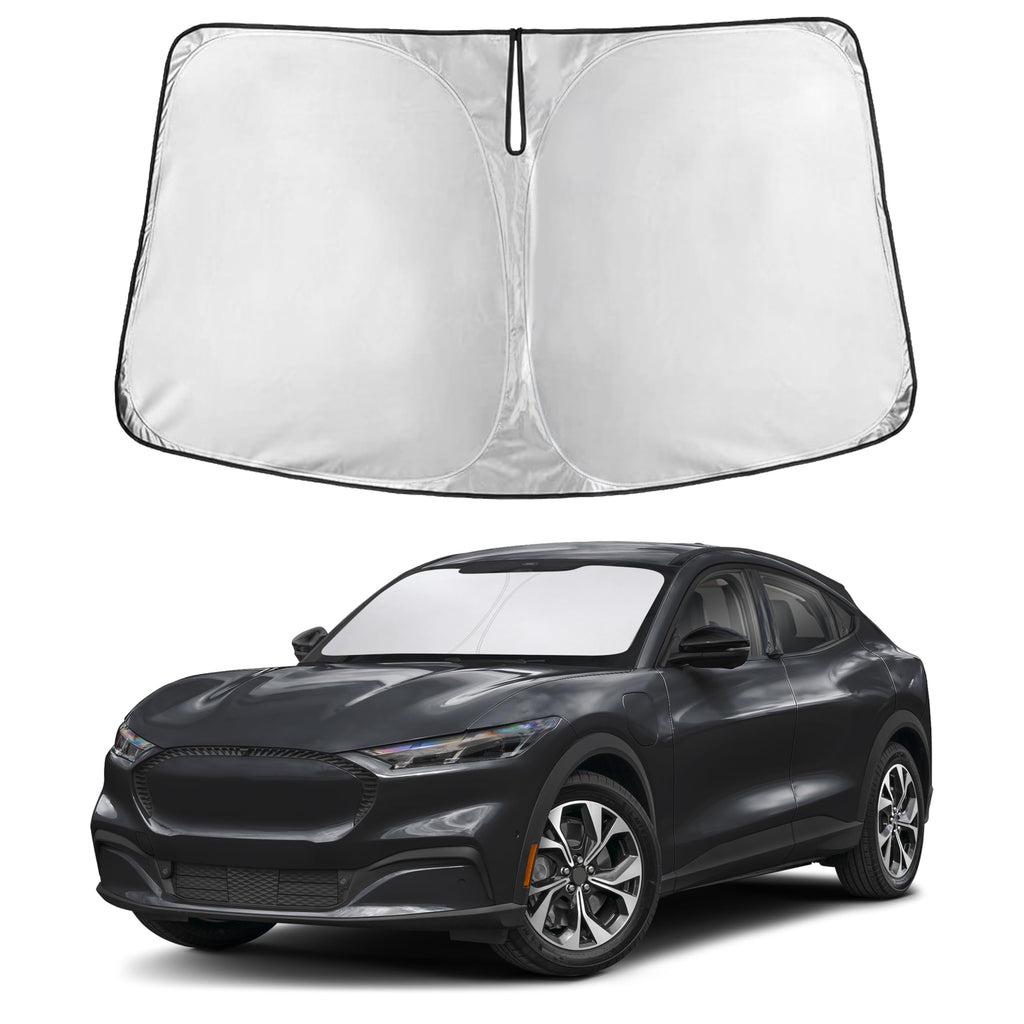 Front Windshield Sun Shade & Car Window Sun Visor