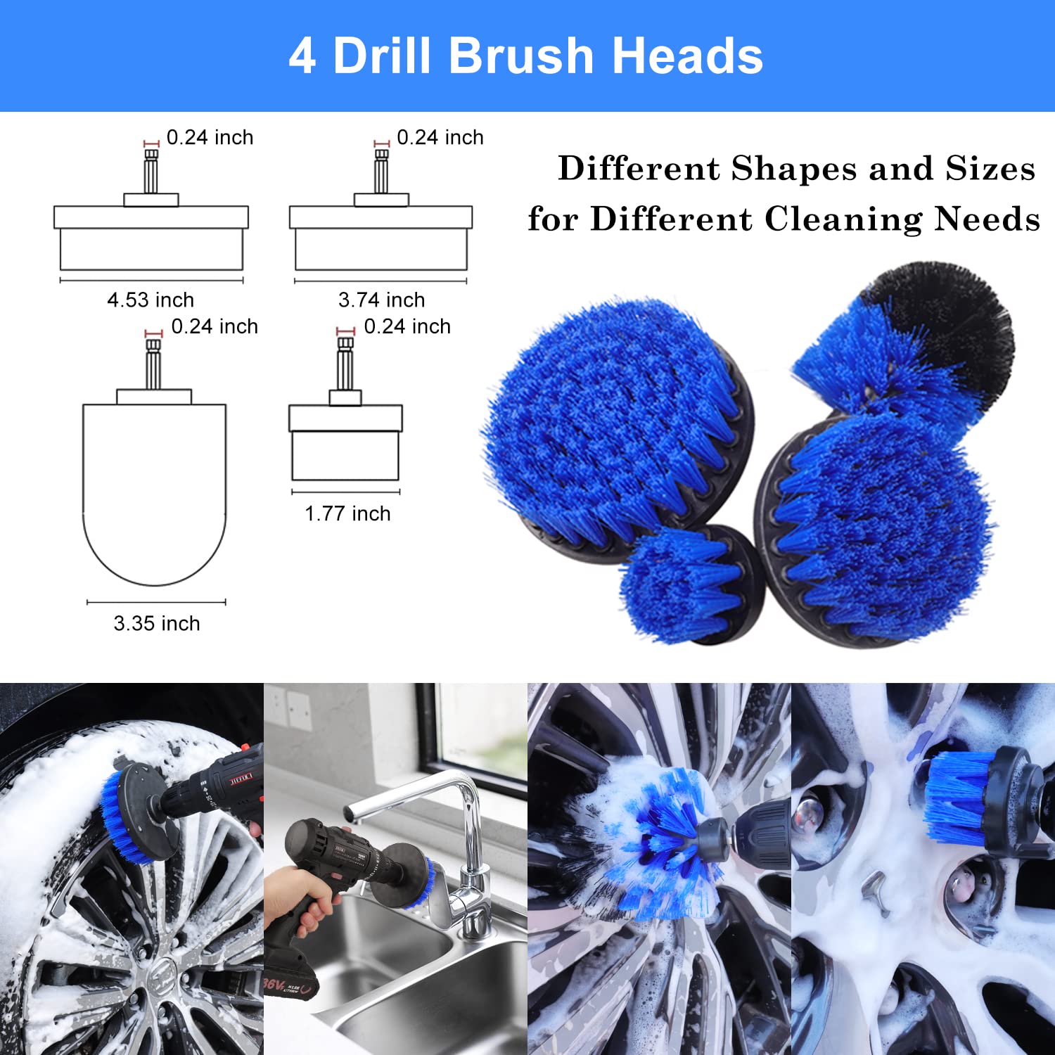 26-Piece Car Detailing Brush & Interior Cleaning Kit