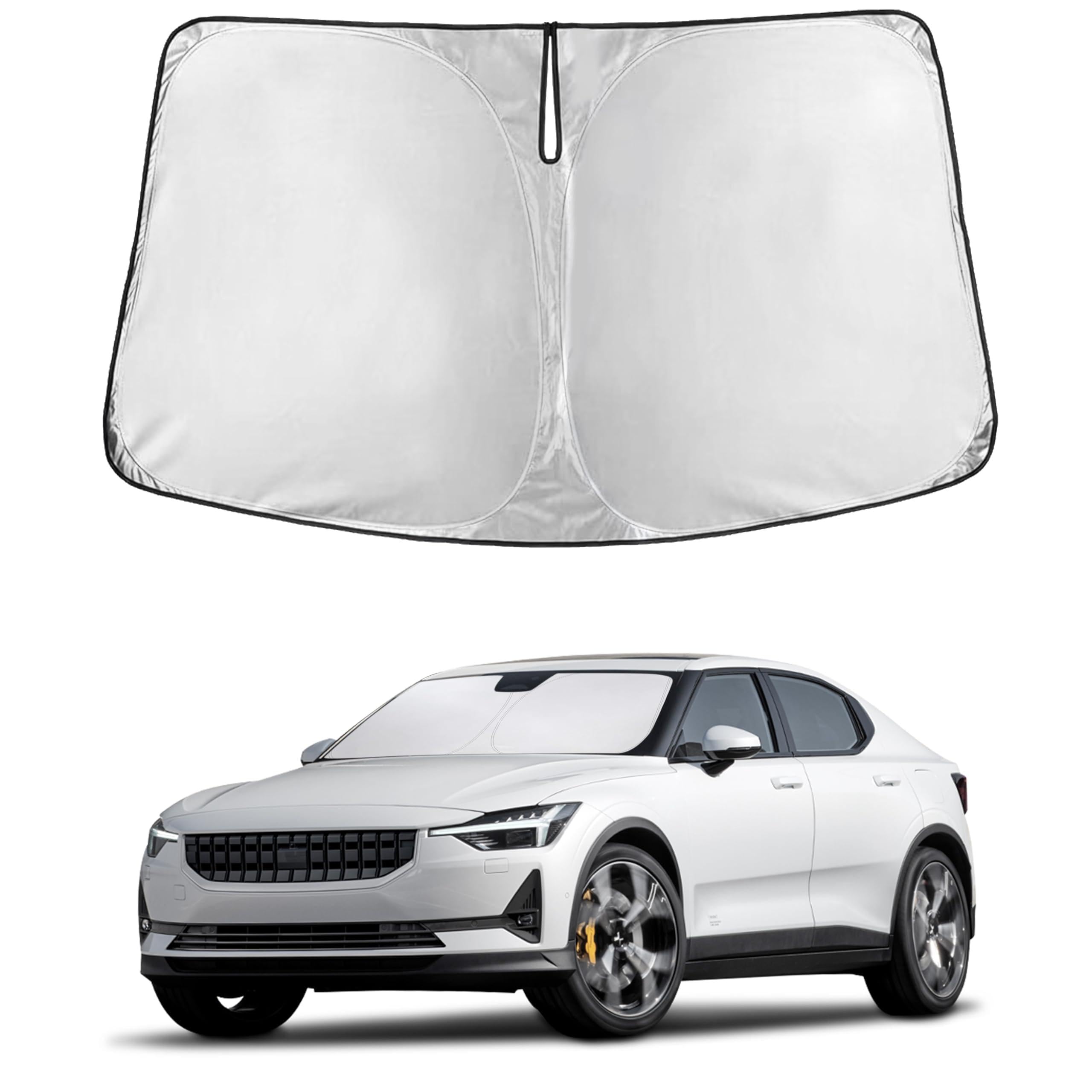 Reflective RV Windshield Sunshade for UV & Heat Protection