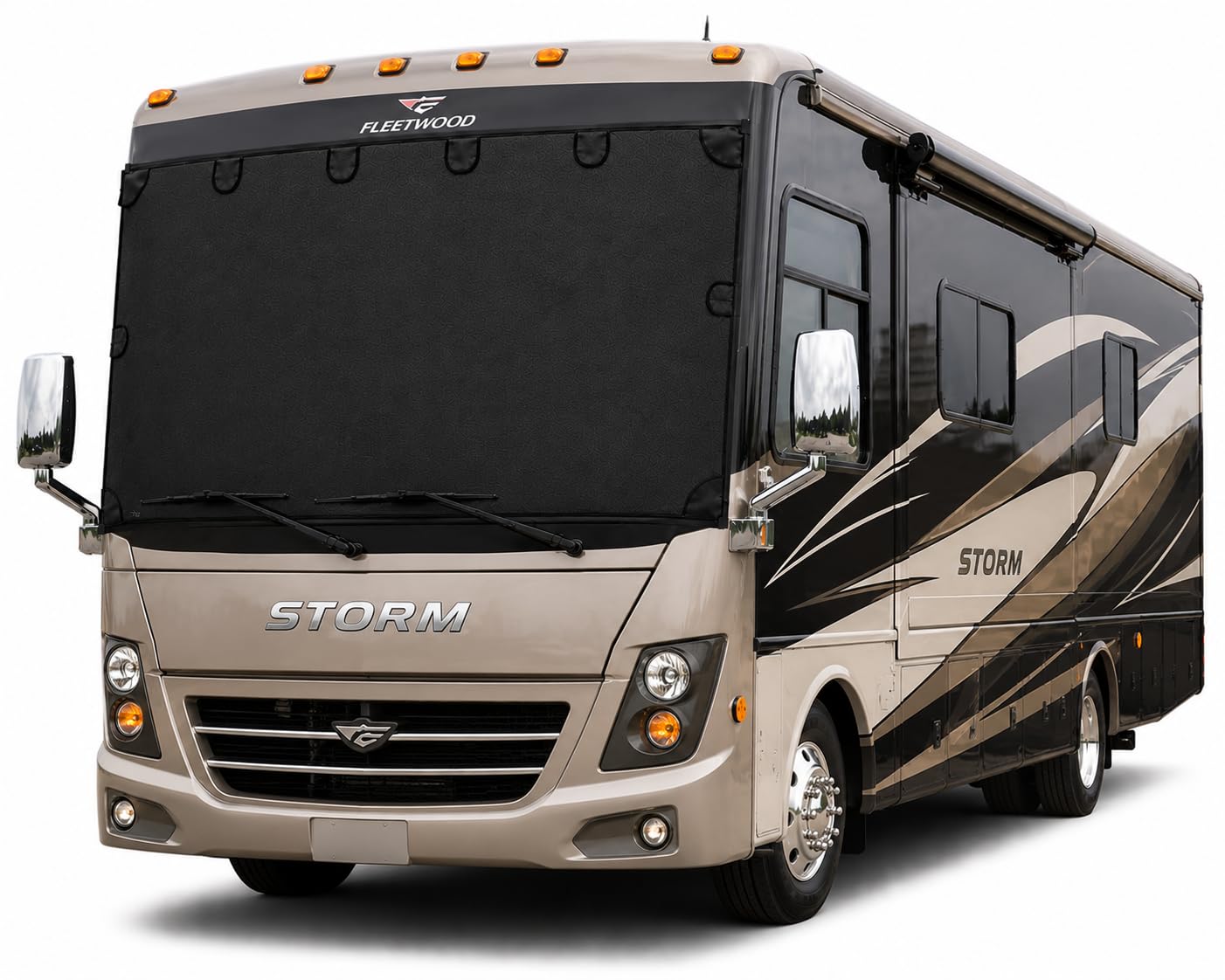 Magnetic RV Windshield Sun Shade for Heat Reduction