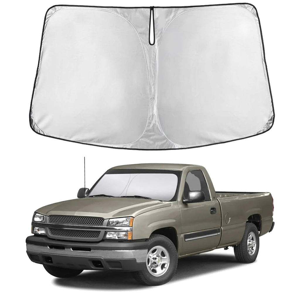 Reflective RV Windshield Sunshade for UV & Heat Protection