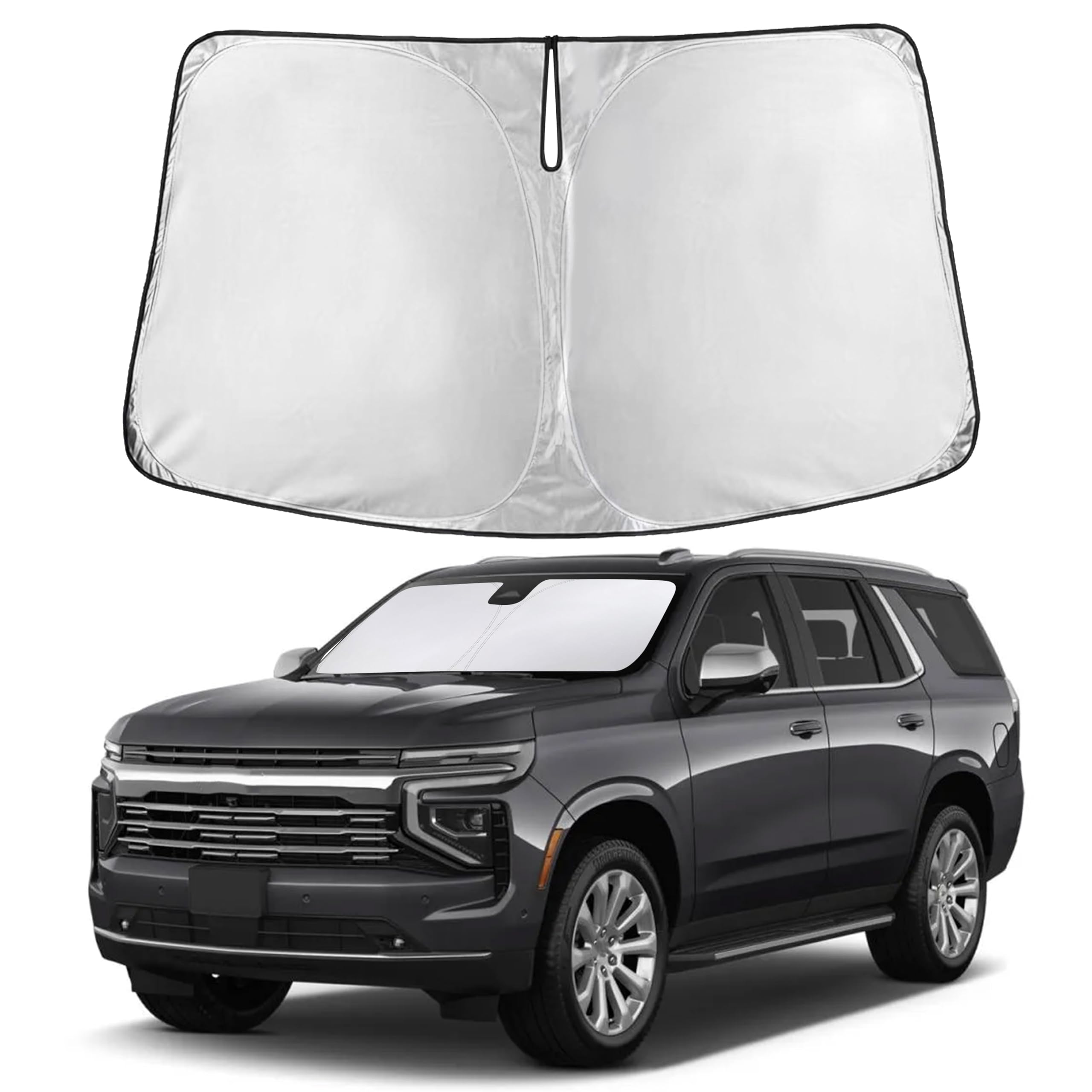 Reflective RV Windshield Sunshade for UV & Heat Protection