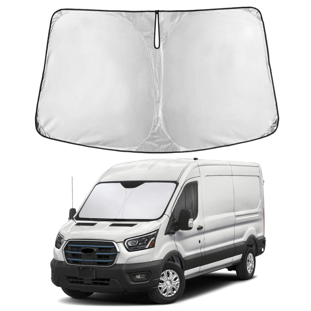 Reflective RV Windshield Sunshade for UV & Heat Protection