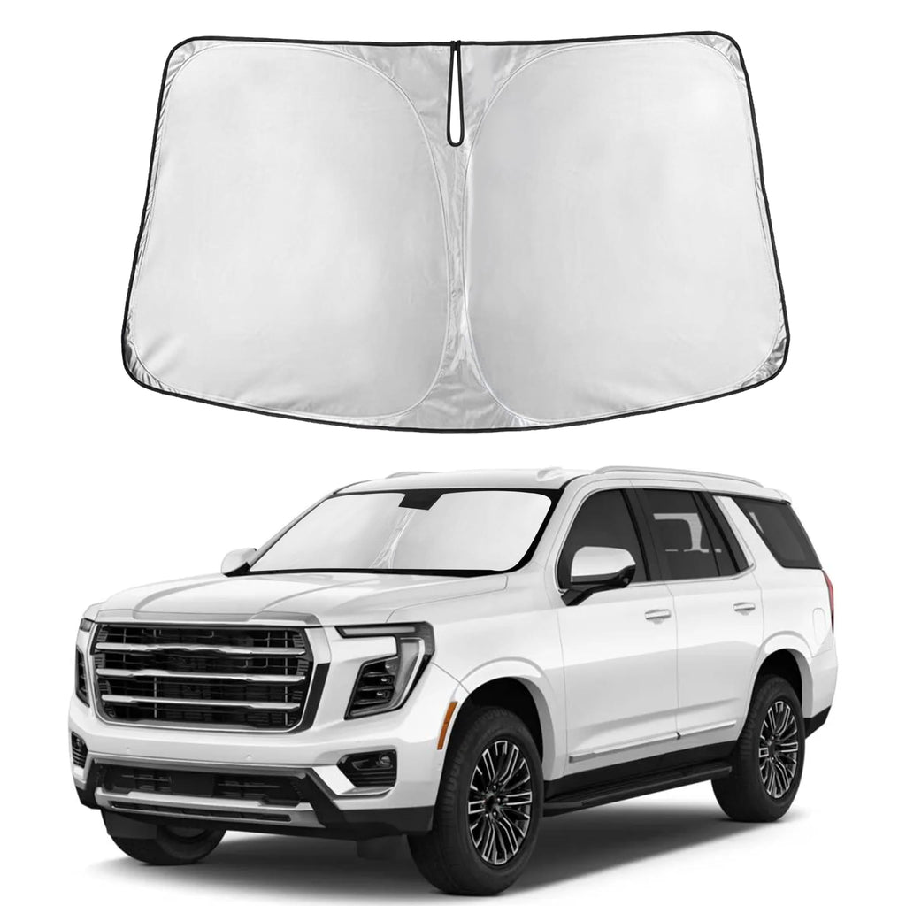 Front Windshield Sun Shade & Car Window Sun Visor