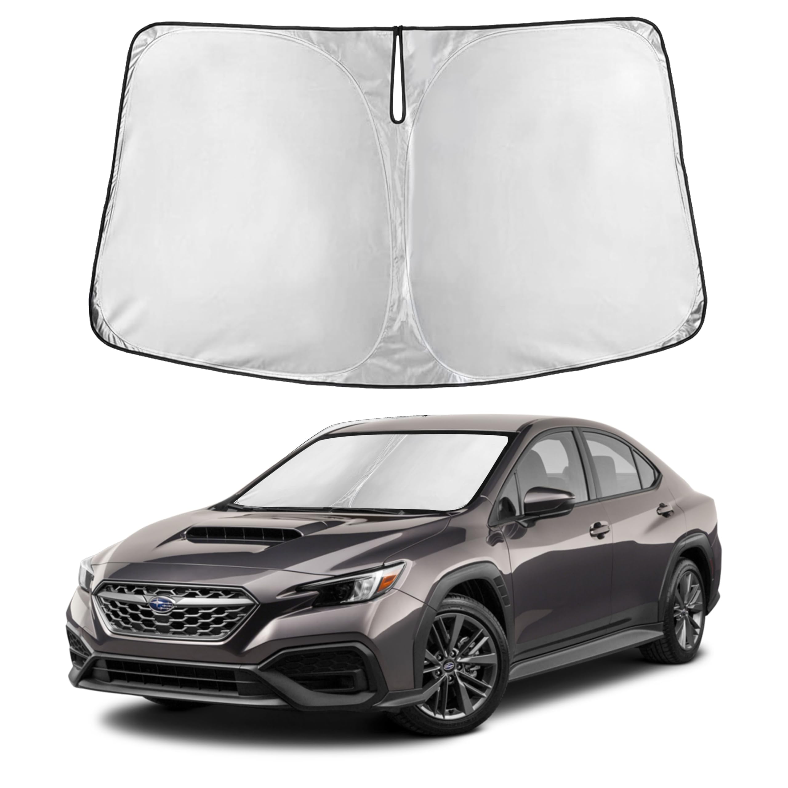 Front Windshield Sun Shade & Car Window Sun Visor