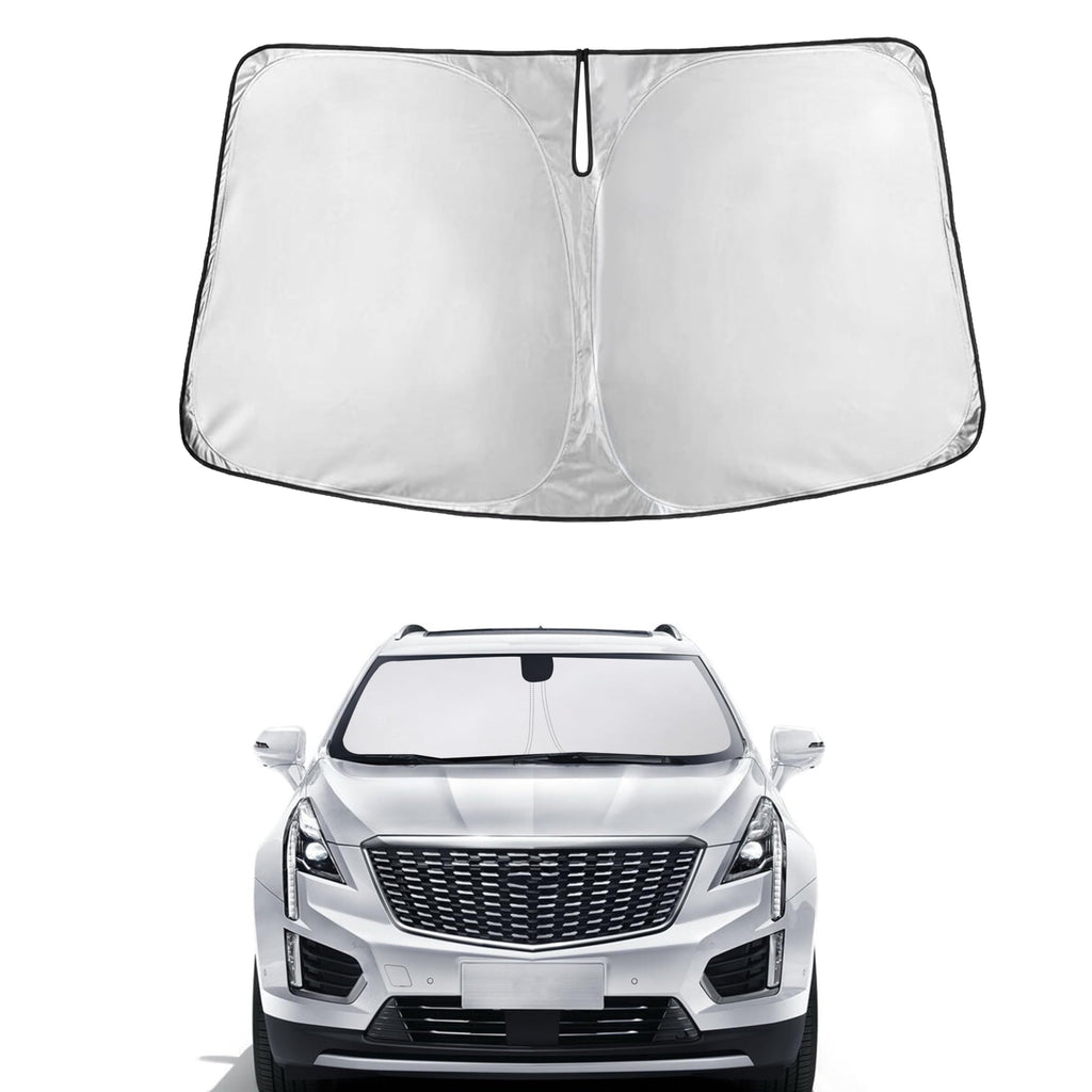 Front Windshield Sun Shade & Car Window Sun Visor
