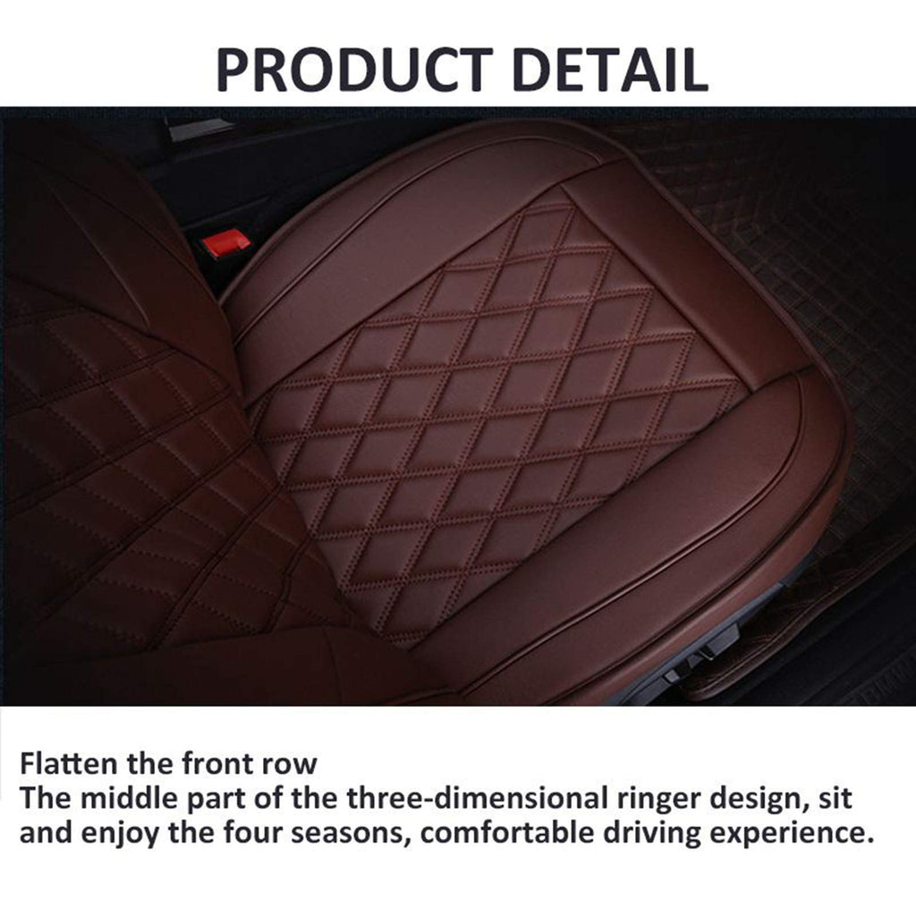 Universal 5-Seat Waterproof PU Leather Car Seat Covers