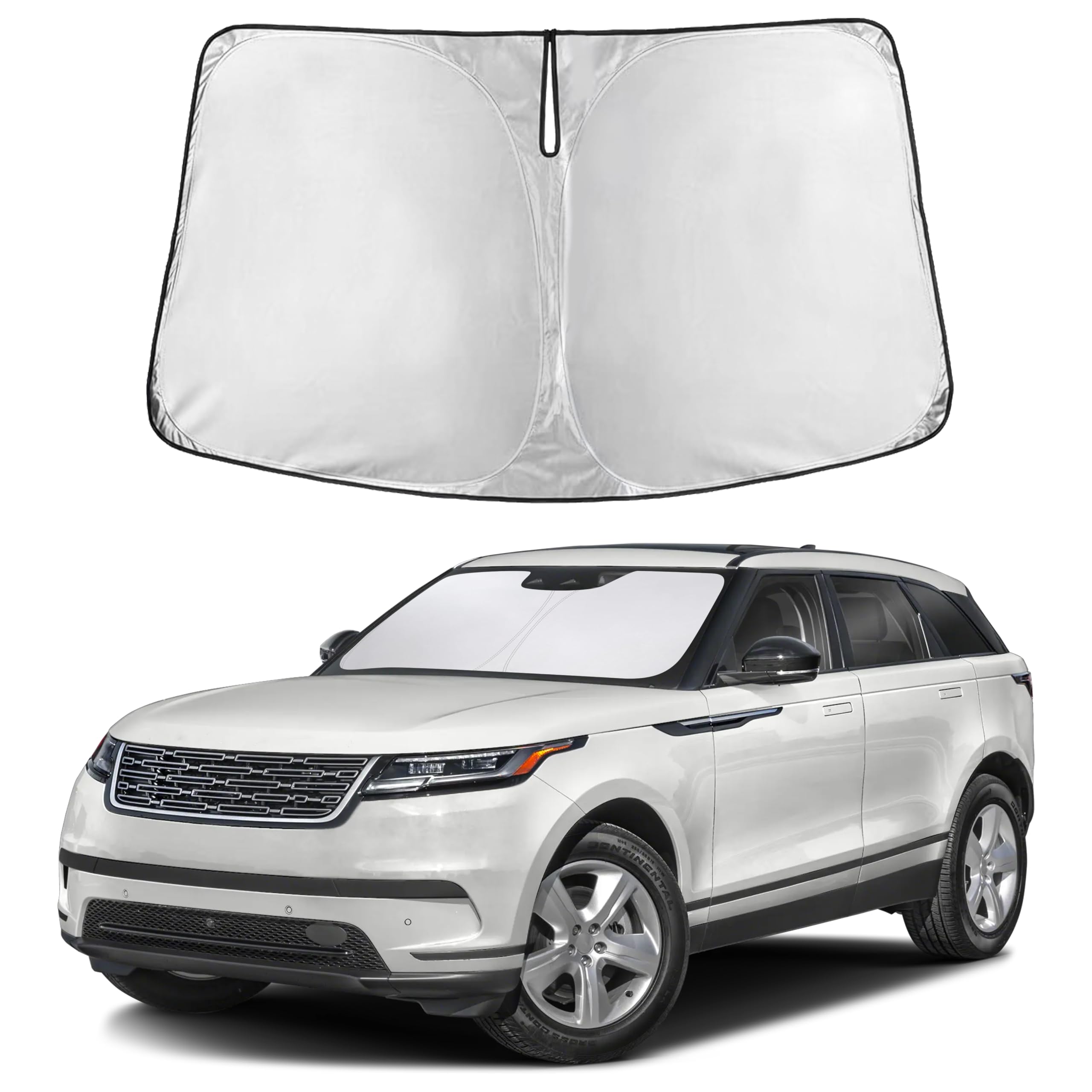 Front Windshield Sun Shade & Car Window Sun Visor