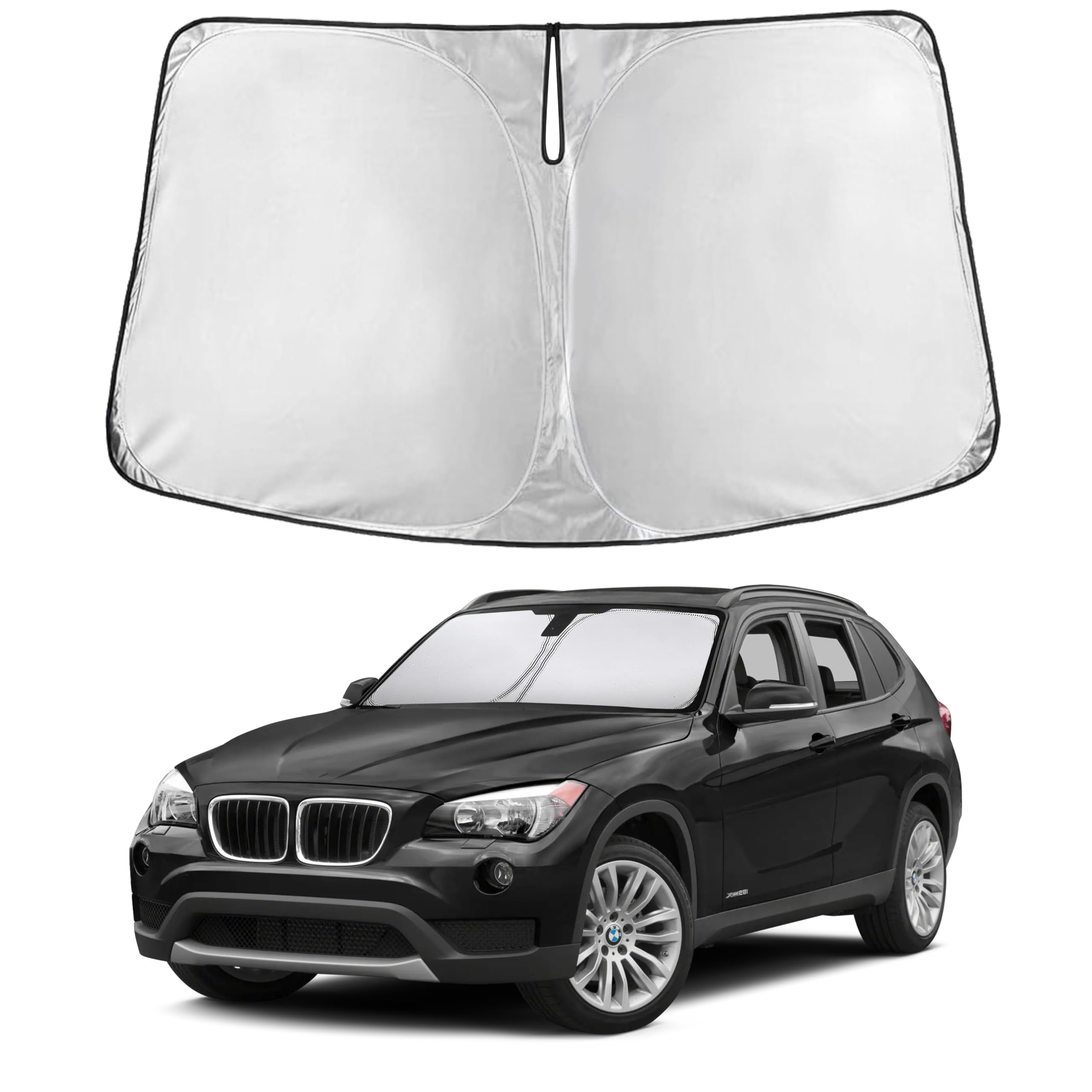 Reflective RV Windshield Sunshade for UV & Heat Protection