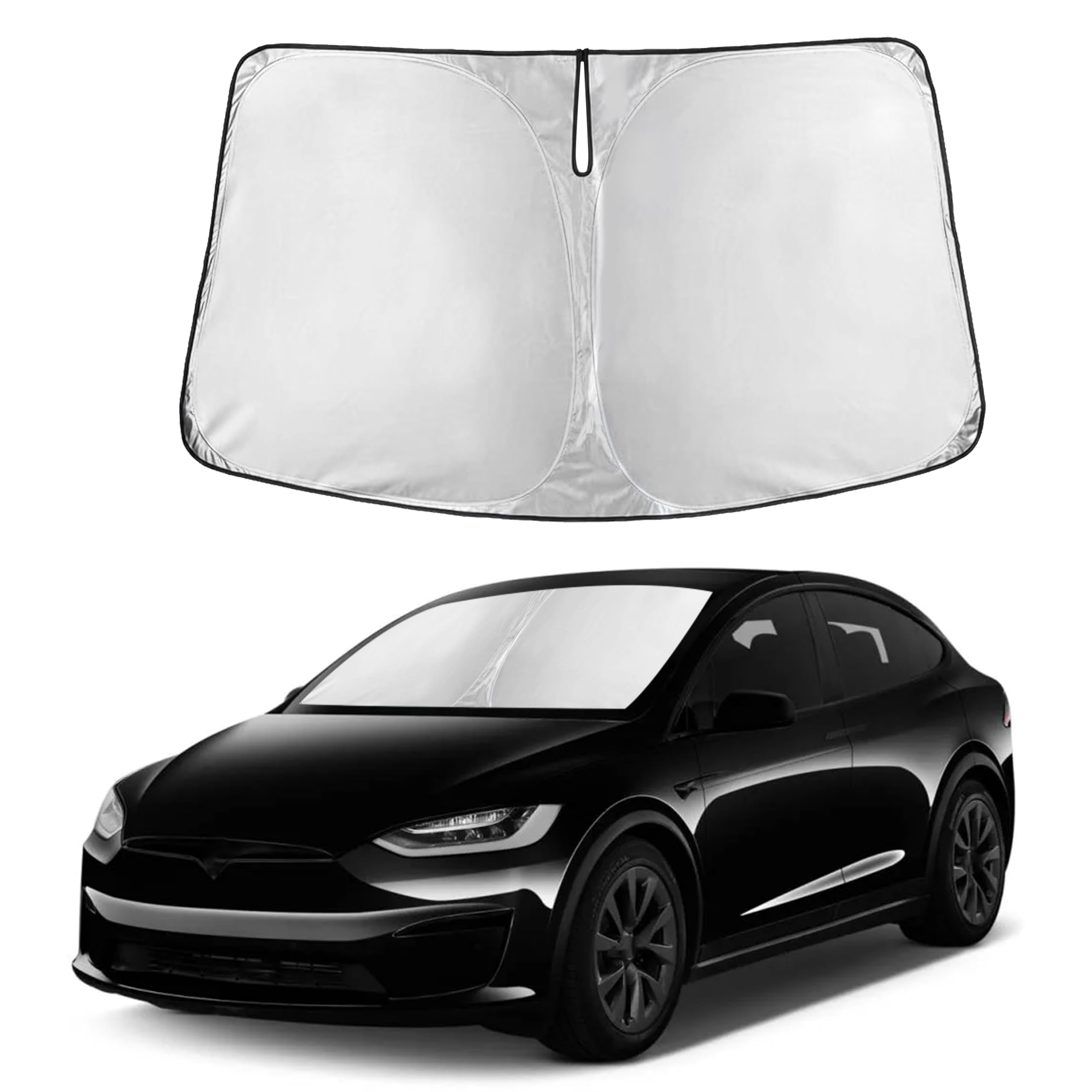 Front Windshield Sun Shade & Car Window Sun Visor