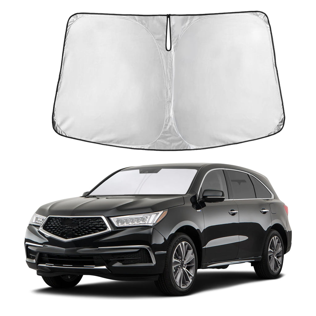 Front Windshield Sun Shade & Car Window Sun Visor