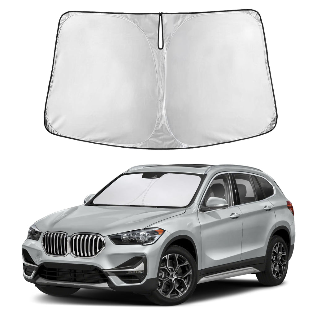 Front Windshield Sun Shade & Car Window Sun Visor