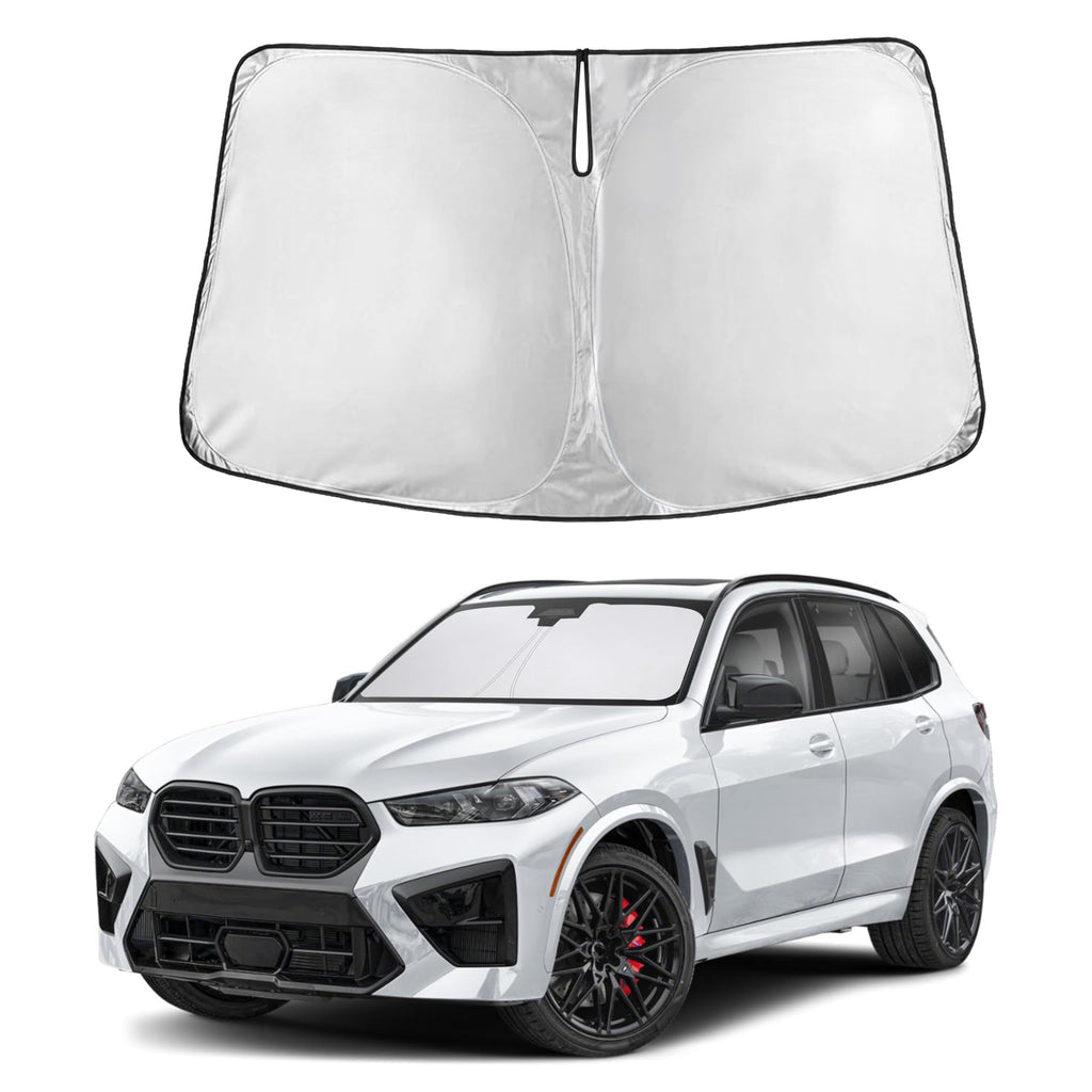 Front Windshield Sun Shade & Car Window Sun Visor